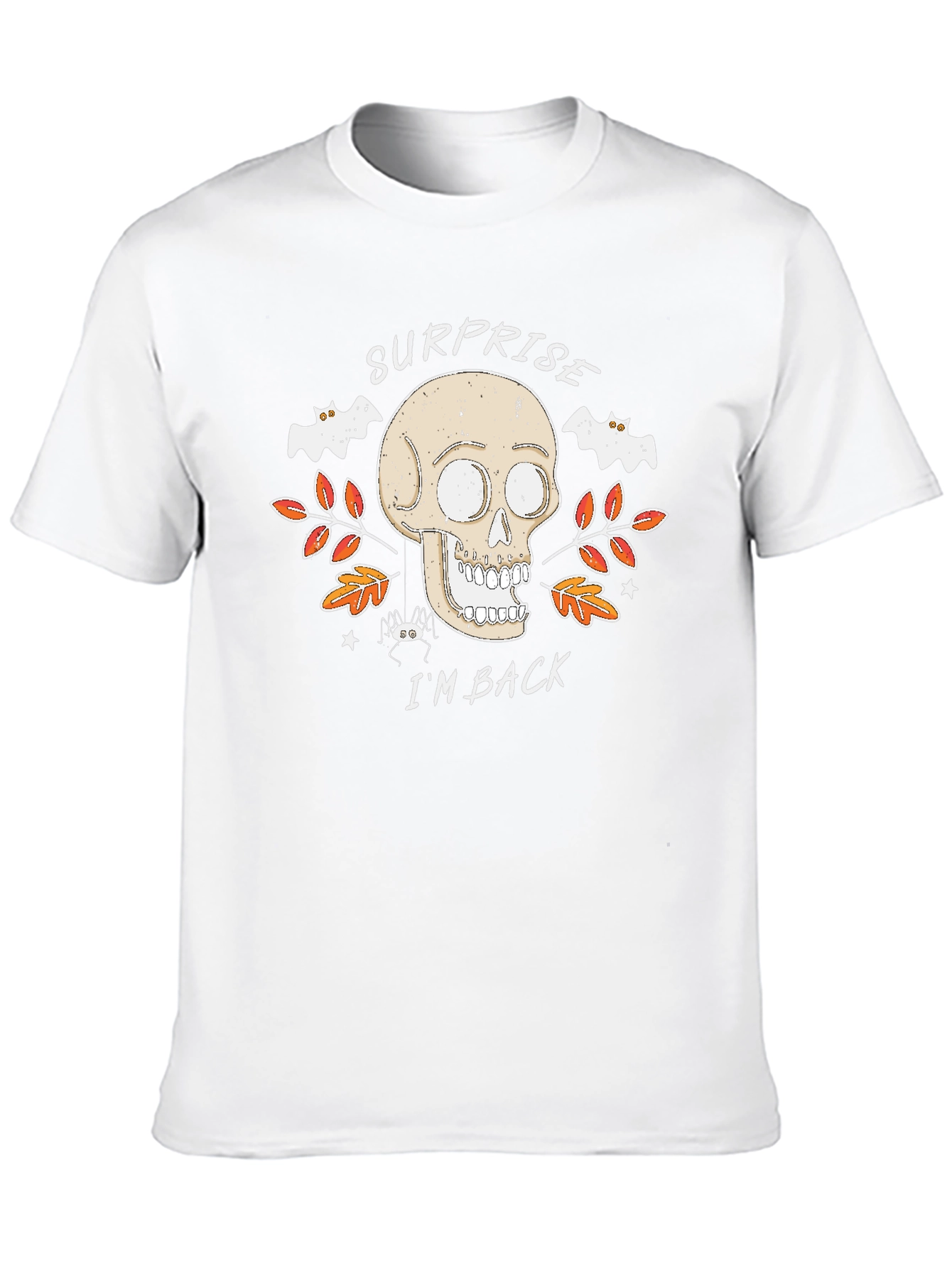 Surprise Im Back Halloween Skull T-Shirt