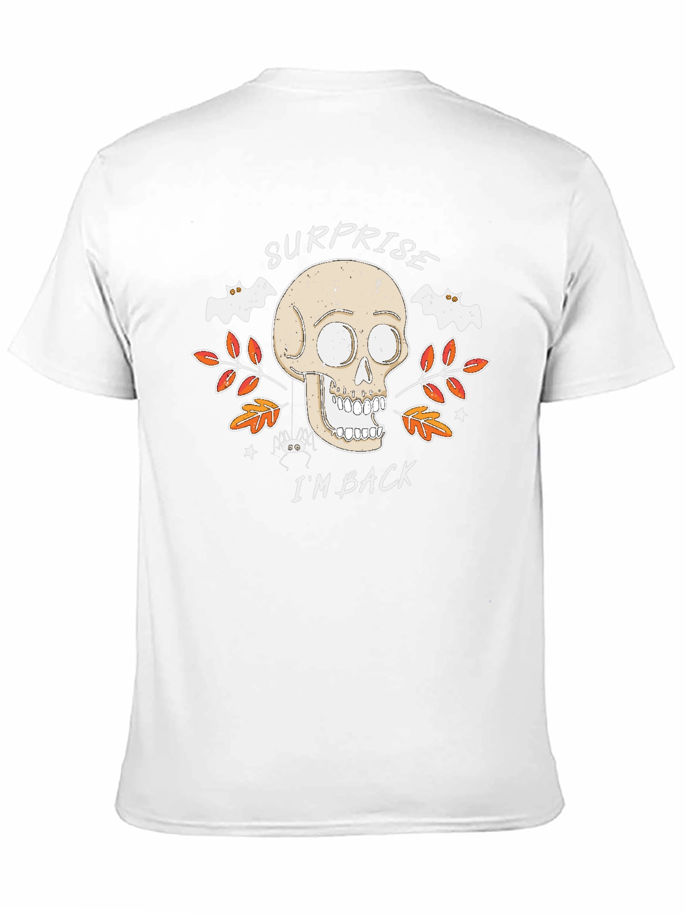 Surprise Im Back Halloween Skull T-Shirt