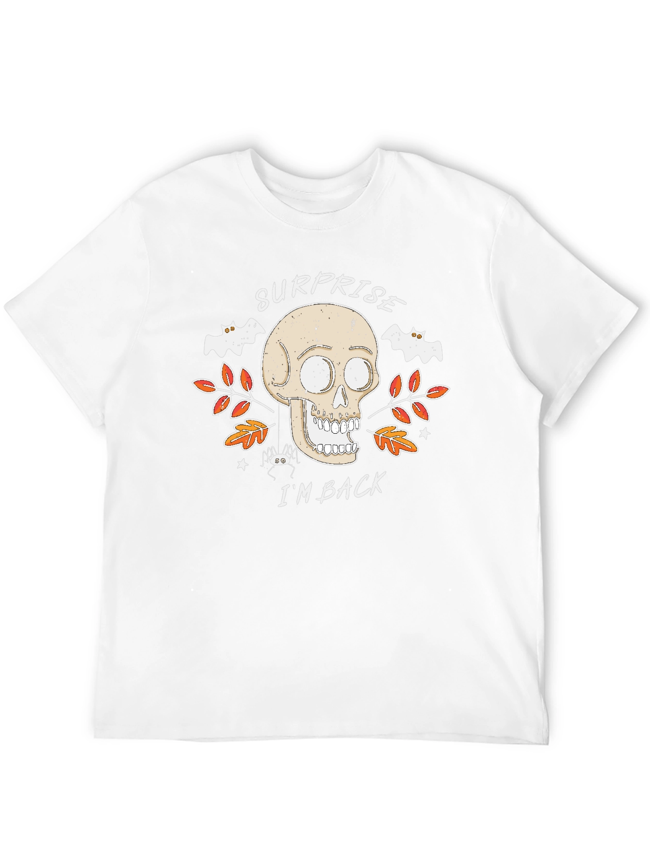 Surprise Im Back Halloween Skull T-Shirt