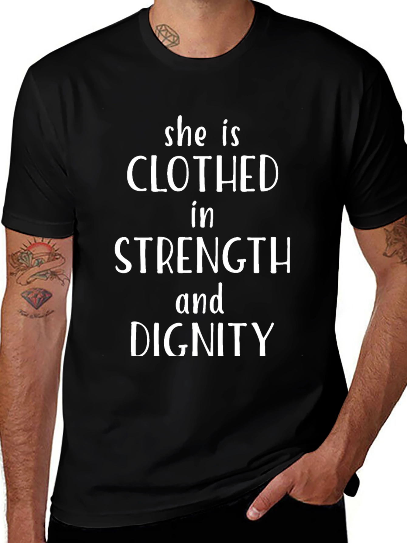 Strength and Dignity Graphic Tee
