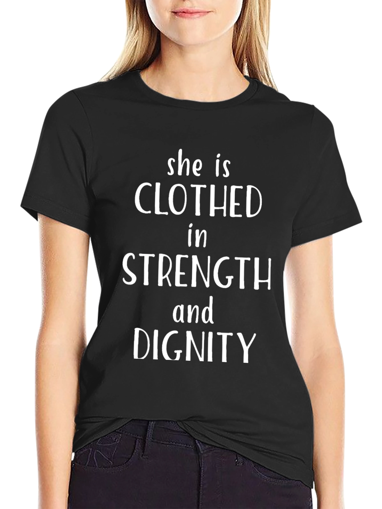 Strength and Dignity Graphic Tee