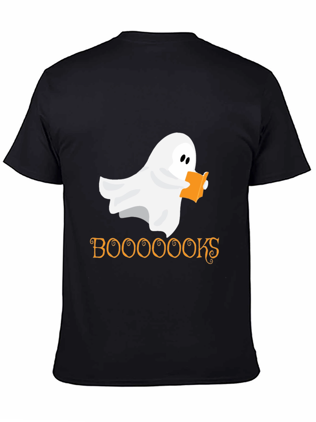 Booooks Ghost T-Shirt - Halloween Reading Tee