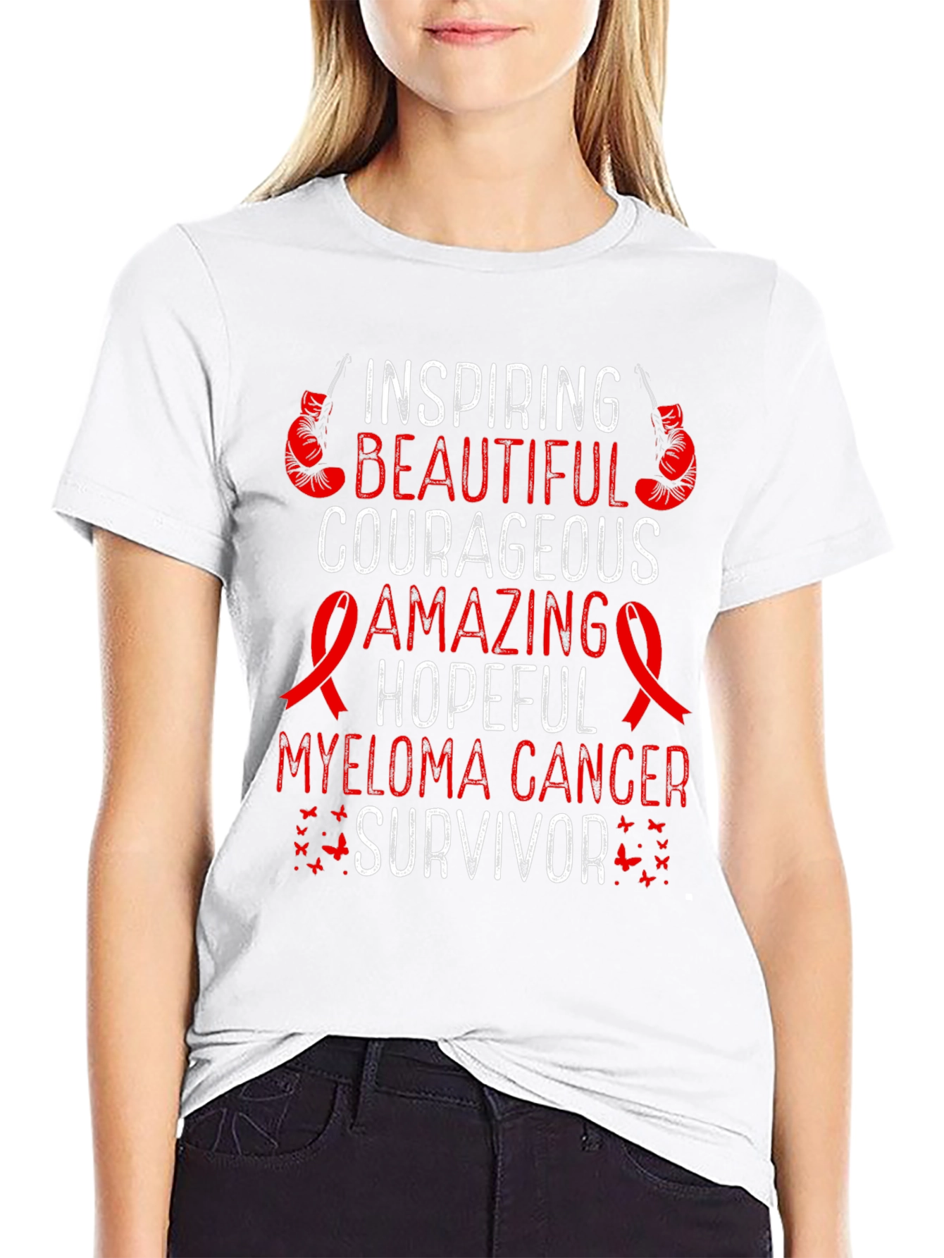 Myeloma Cancer Survivor T-Shirt Inspirational Design