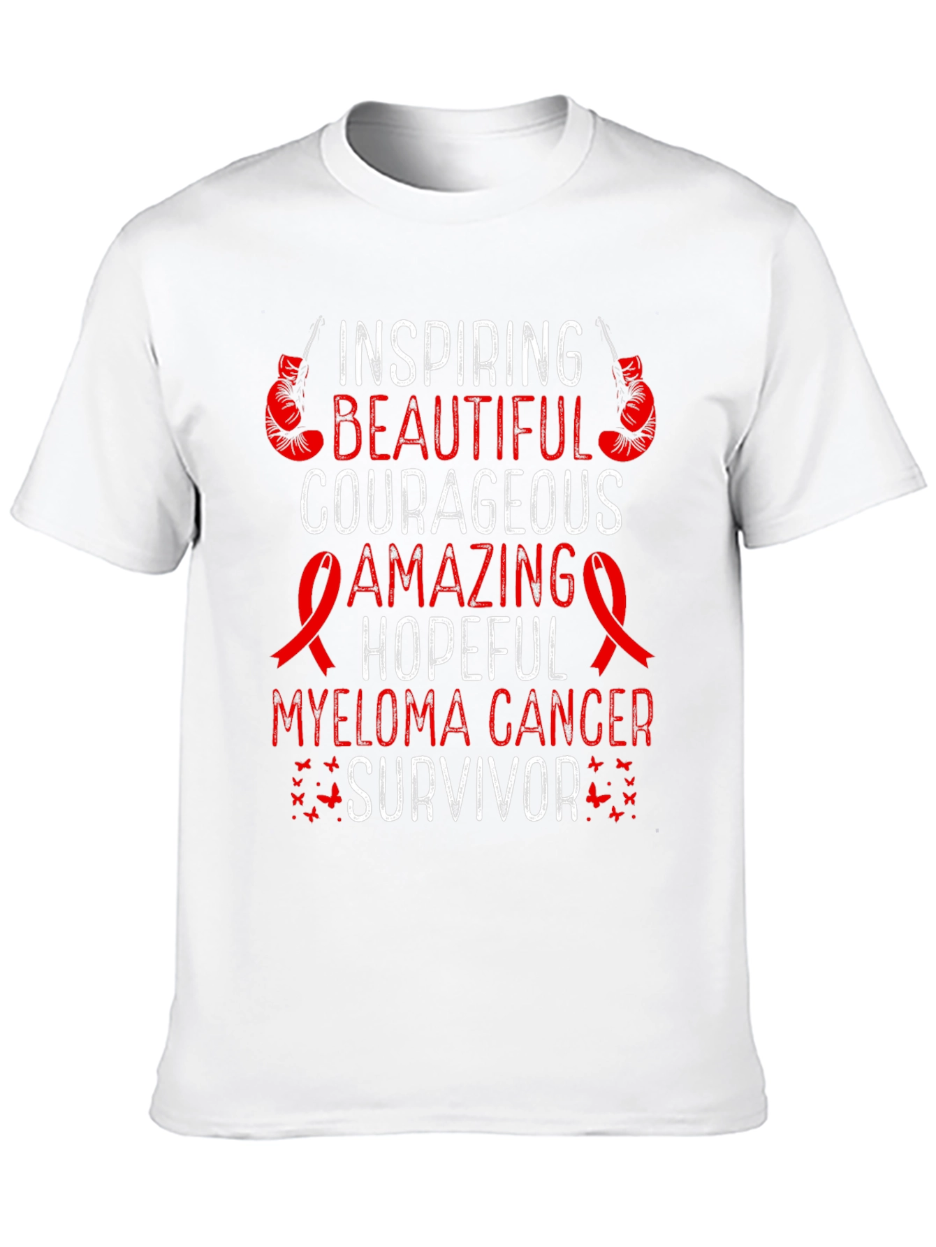 Myeloma Cancer Survivor T-Shirt Inspirational Design