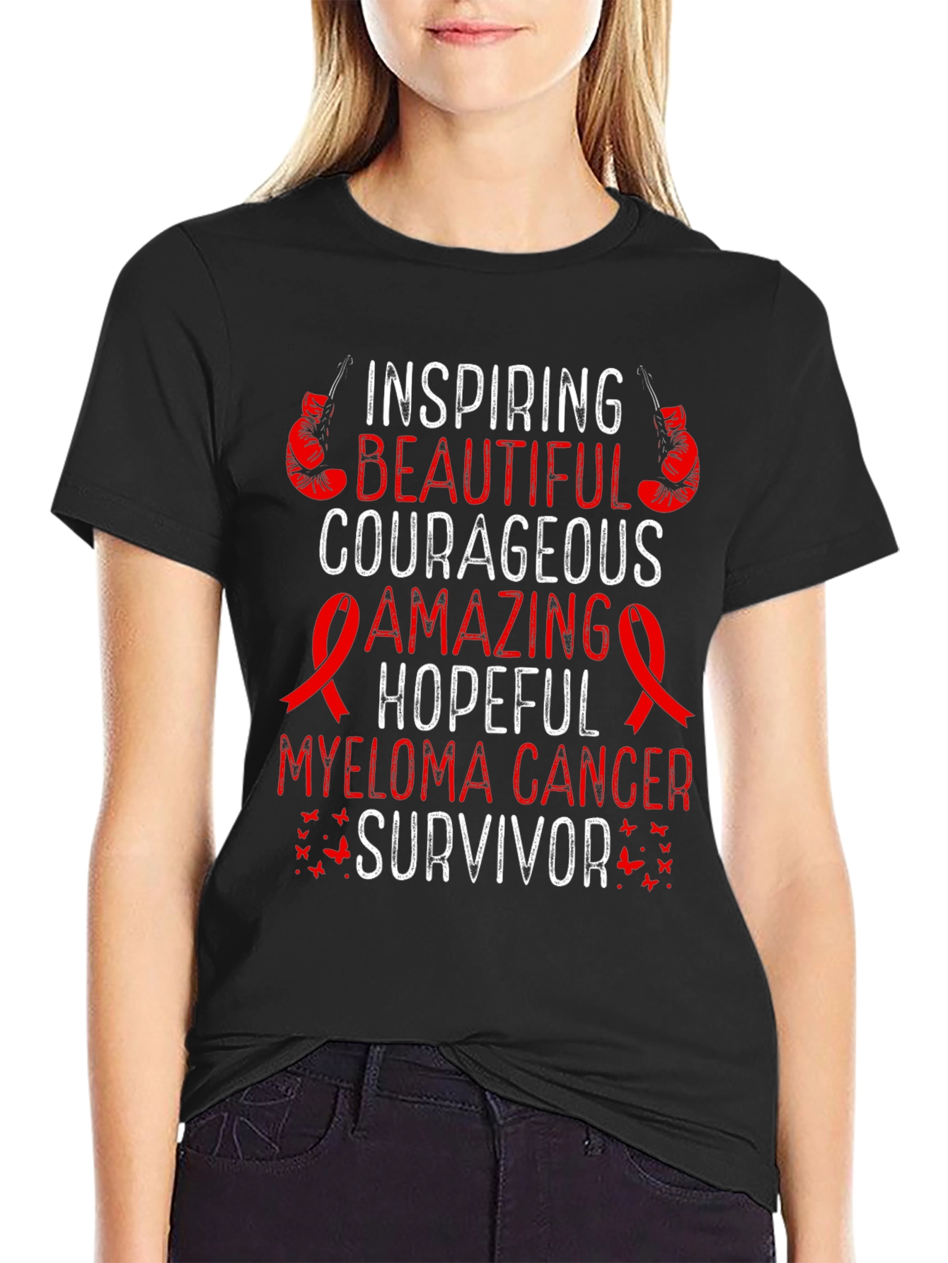 Myeloma Cancer Survivor T-Shirt Inspirational Design