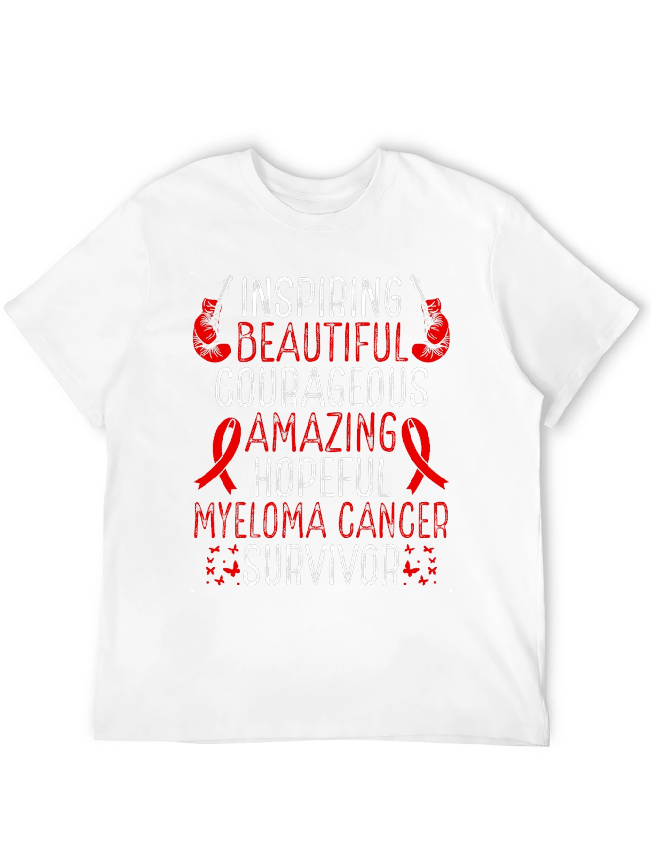 Myeloma Cancer Survivor T-Shirt Inspirational Design