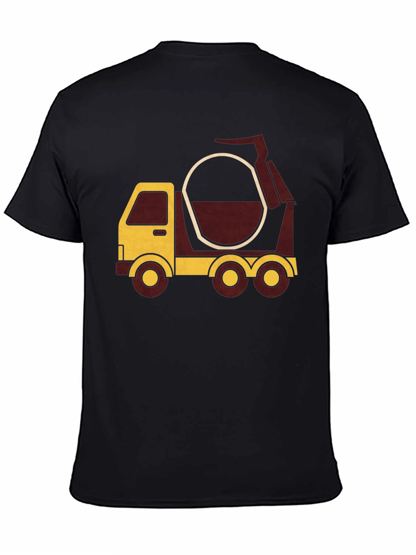 Cement Mixer Truck Graphic T-Shirt