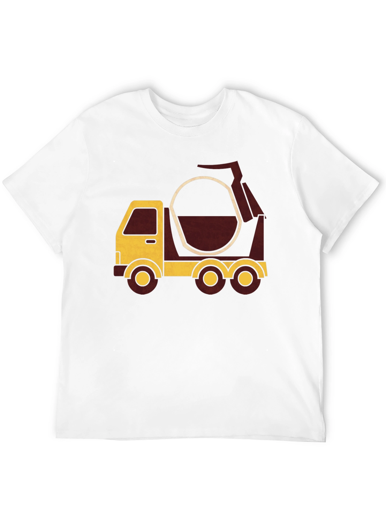 Cement Mixer Truck Graphic T-Shirt