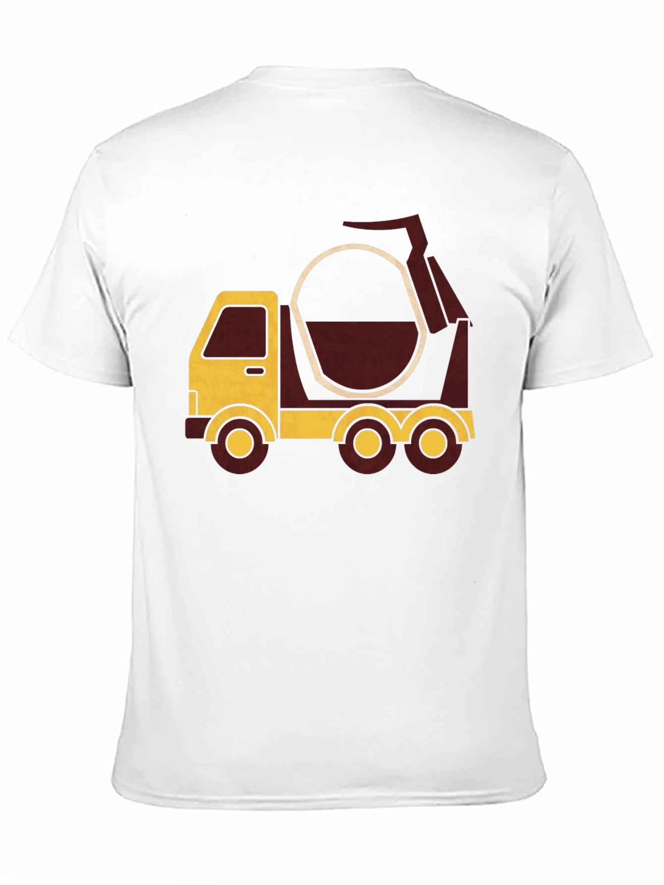 Cement Mixer Truck Graphic T-Shirt
