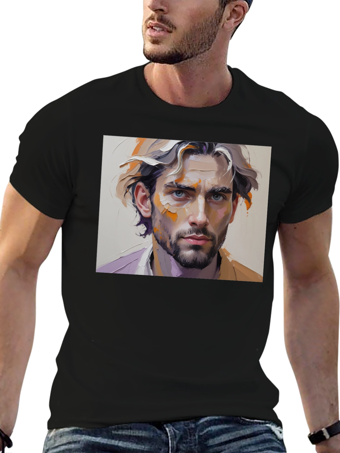 Portrait Graphic T-Shirt