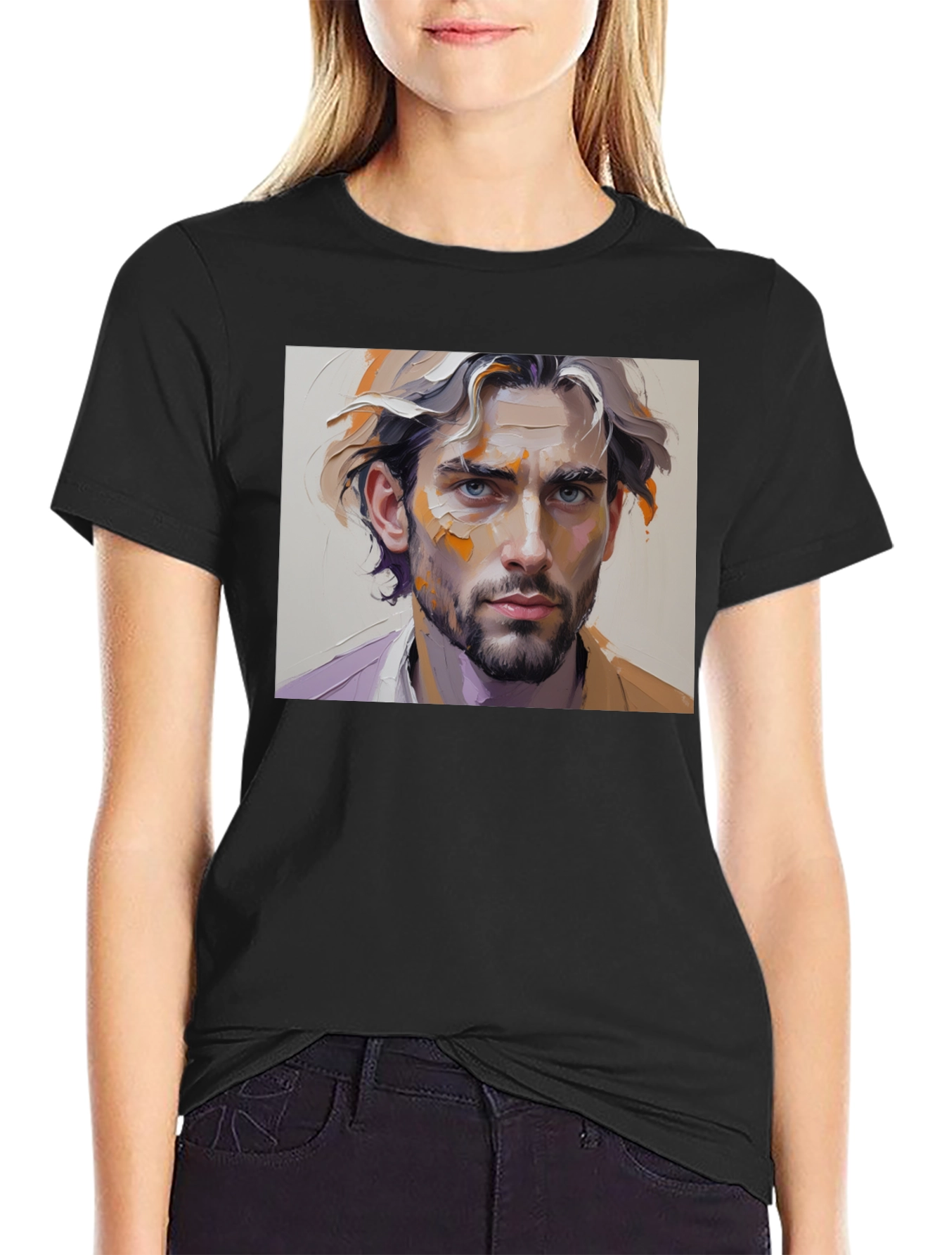 Portrait Graphic T-Shirt