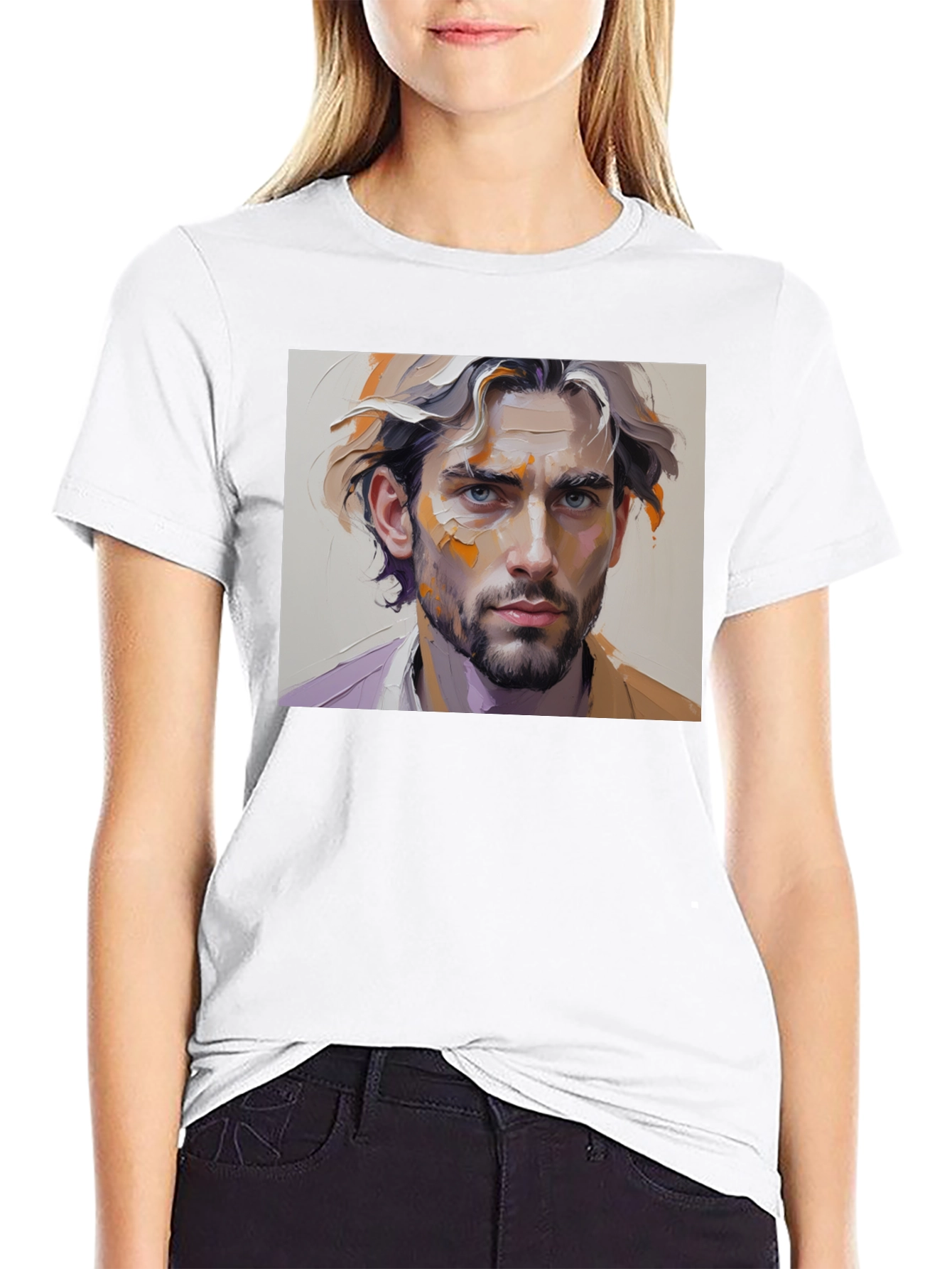 Portrait Graphic T-Shirt
