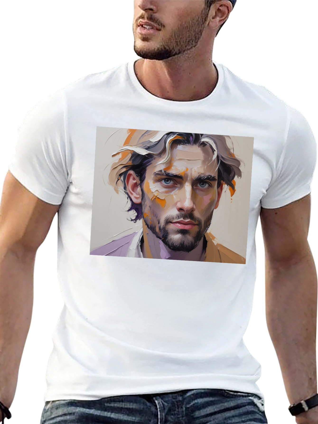 Portrait Graphic T-Shirt