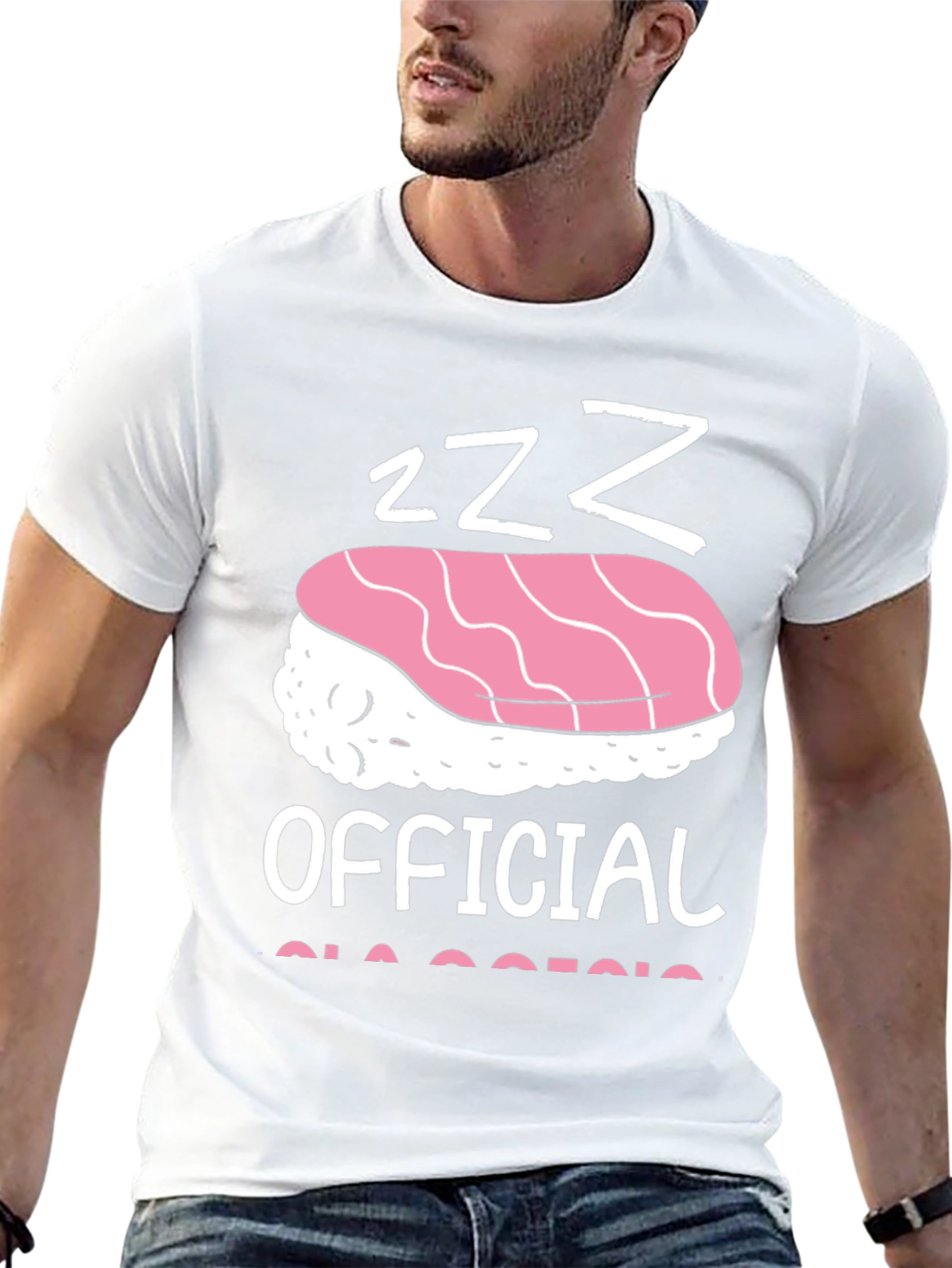 Sushi Lover Black Graphic Tee