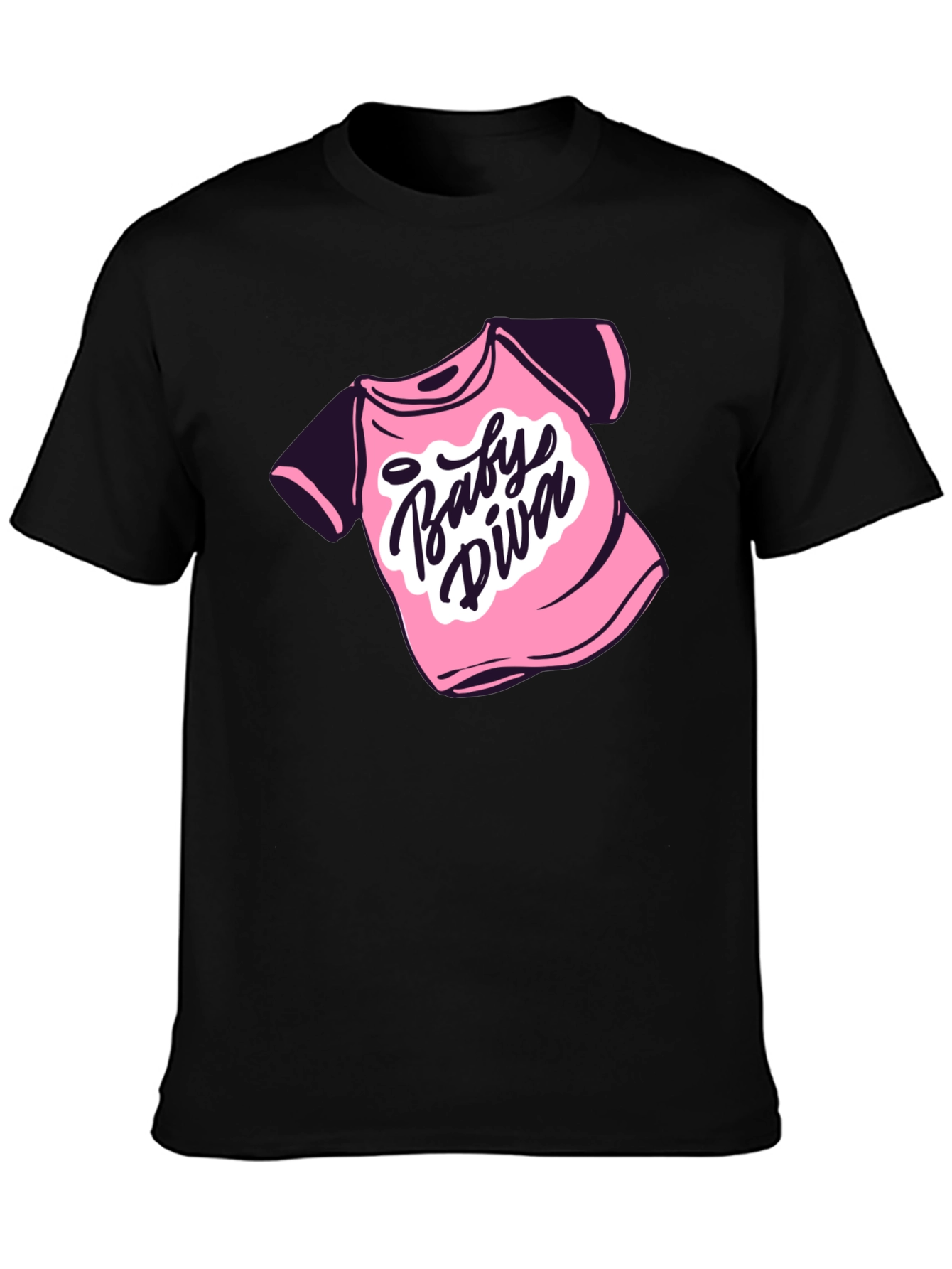 Baby Diva Graphic Tee - Stylish & Comfortable