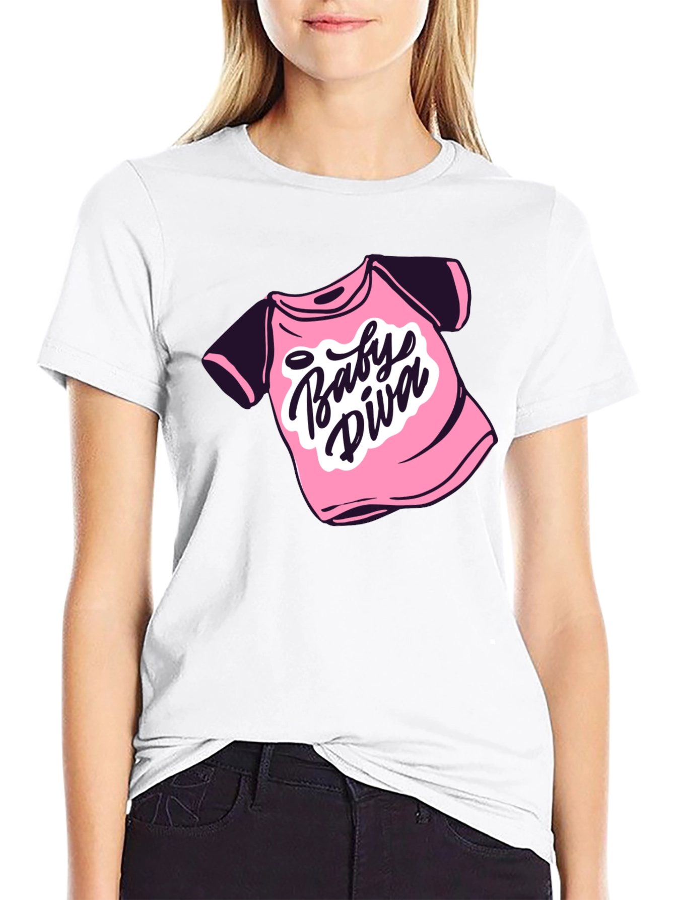 Baby Diva Graphic Tee - Stylish & Comfortable