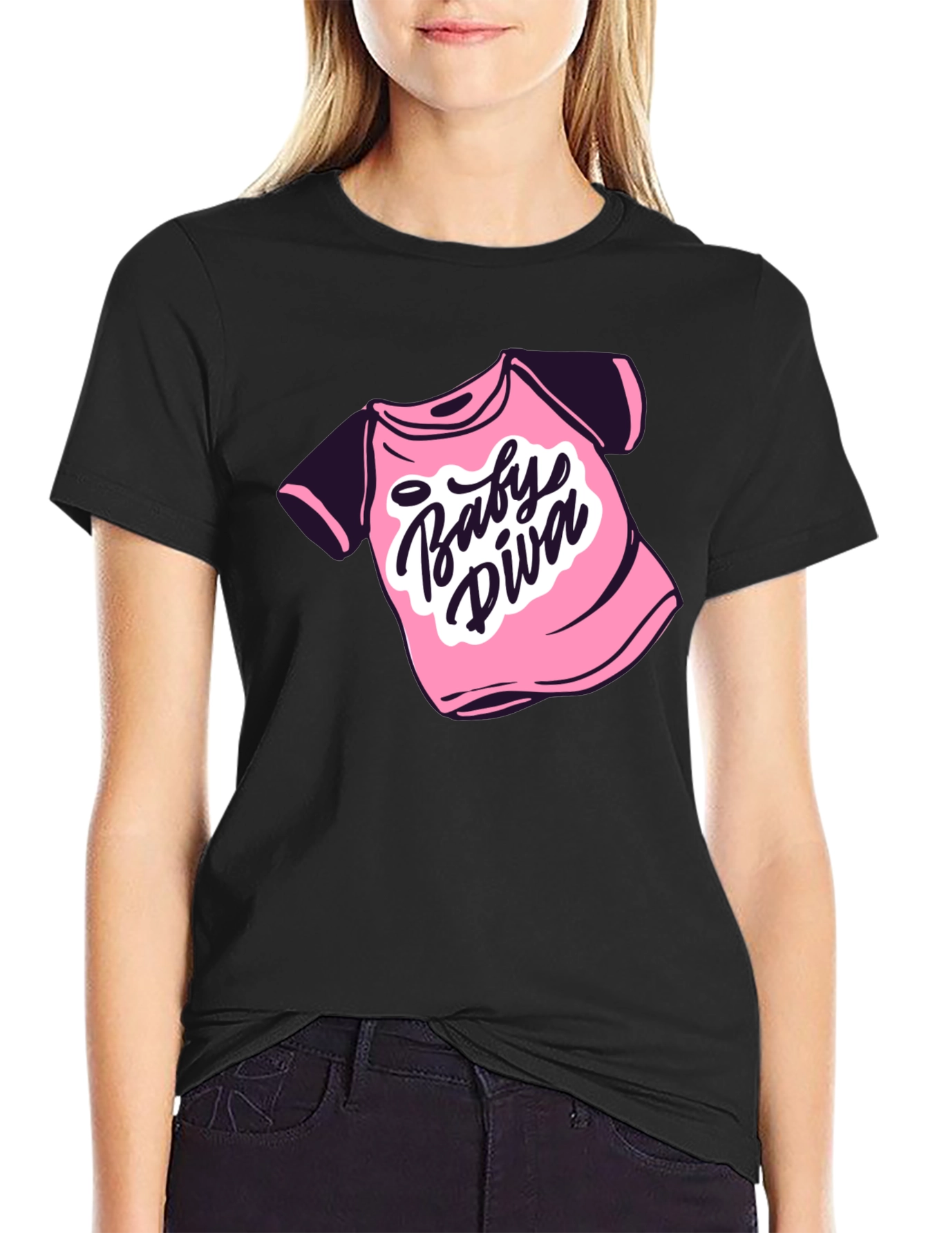 Baby Diva Graphic Tee - Stylish & Comfortable