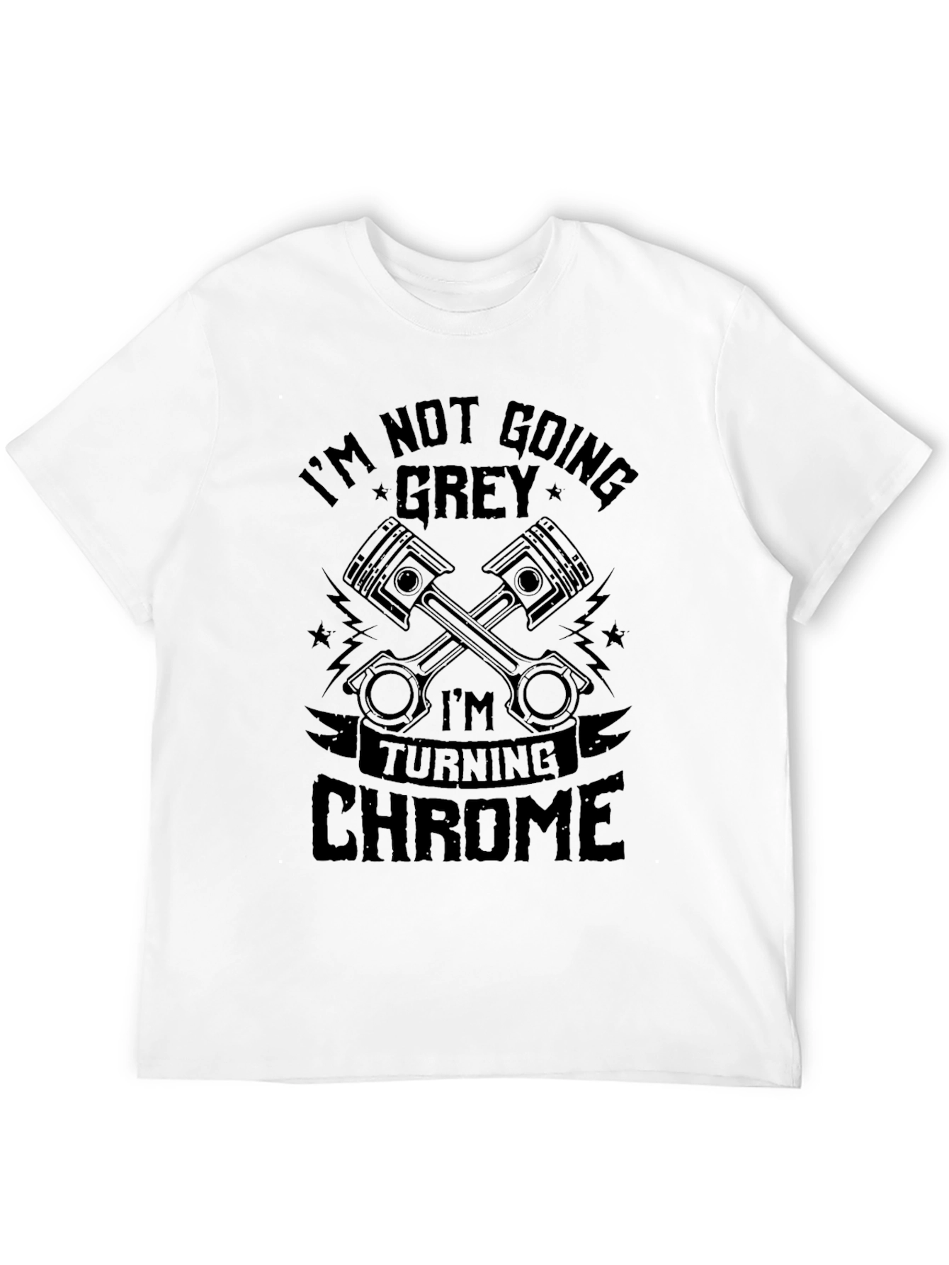Im Turning Chrome Mens Graphic T-Shirt
