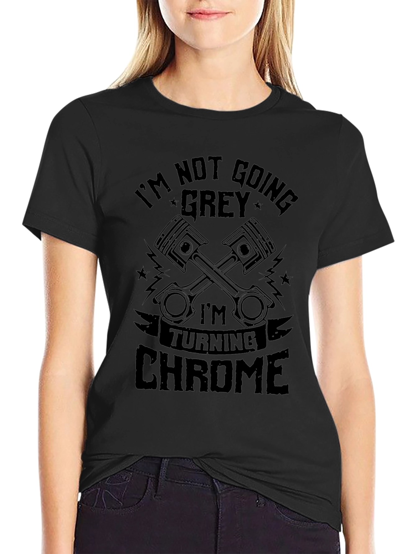 Im Turning Chrome Mens Graphic T-Shirt