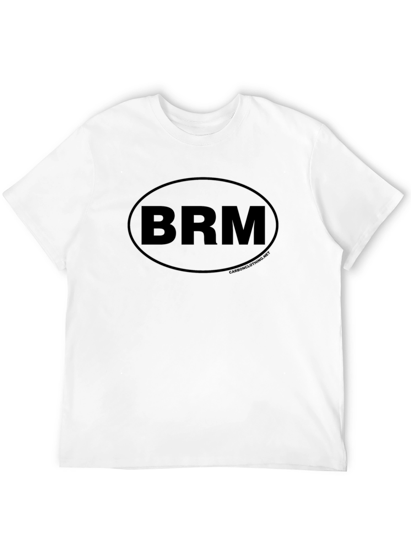 BRM Graphic Tee - Black Cotton Blend Casual T-Shirt