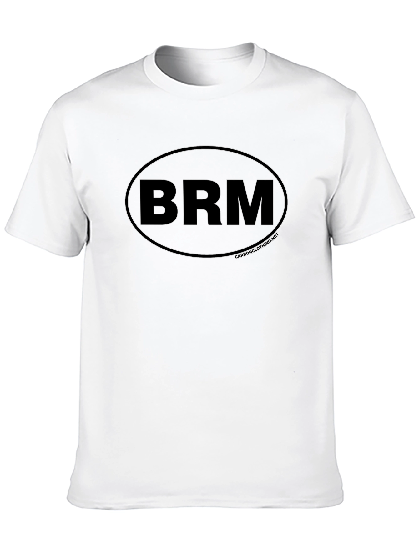 BRM Graphic Tee - Black Cotton Blend Casual T-Shirt