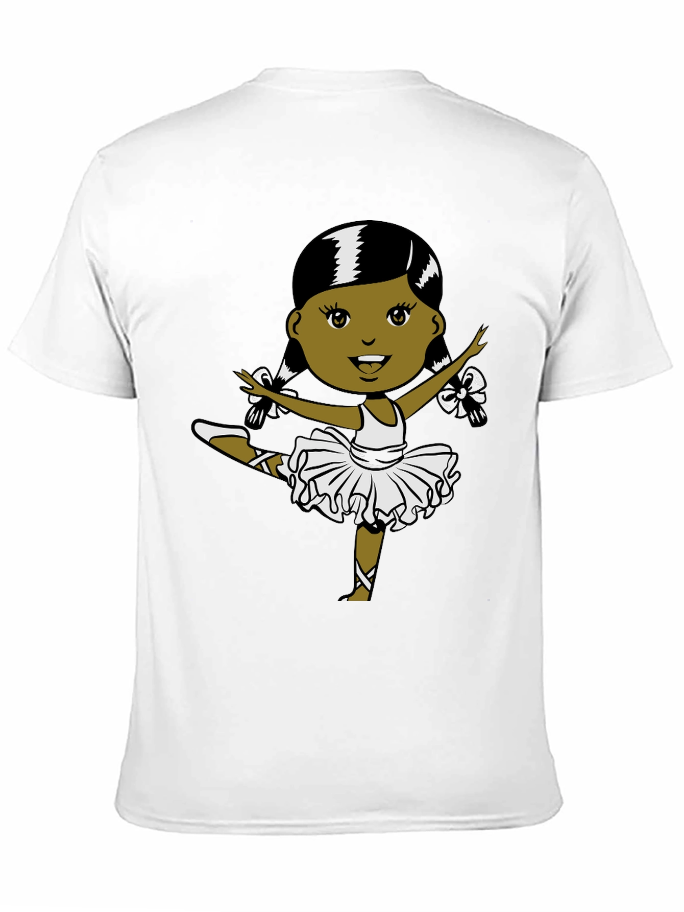 Ballerina Graphic T-Shirt - Black