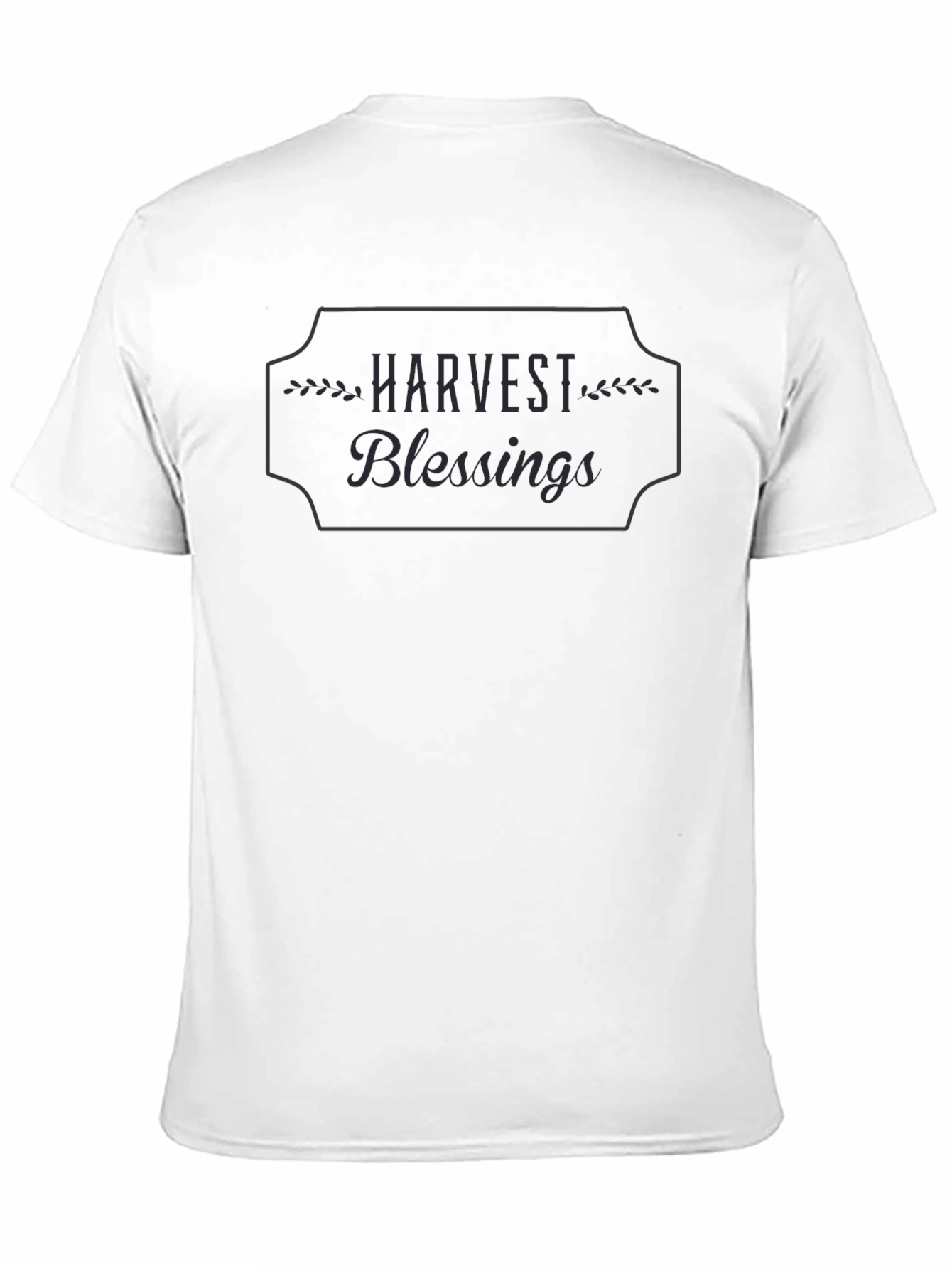 Harvest Blessings Graphic T-Shirt - Black