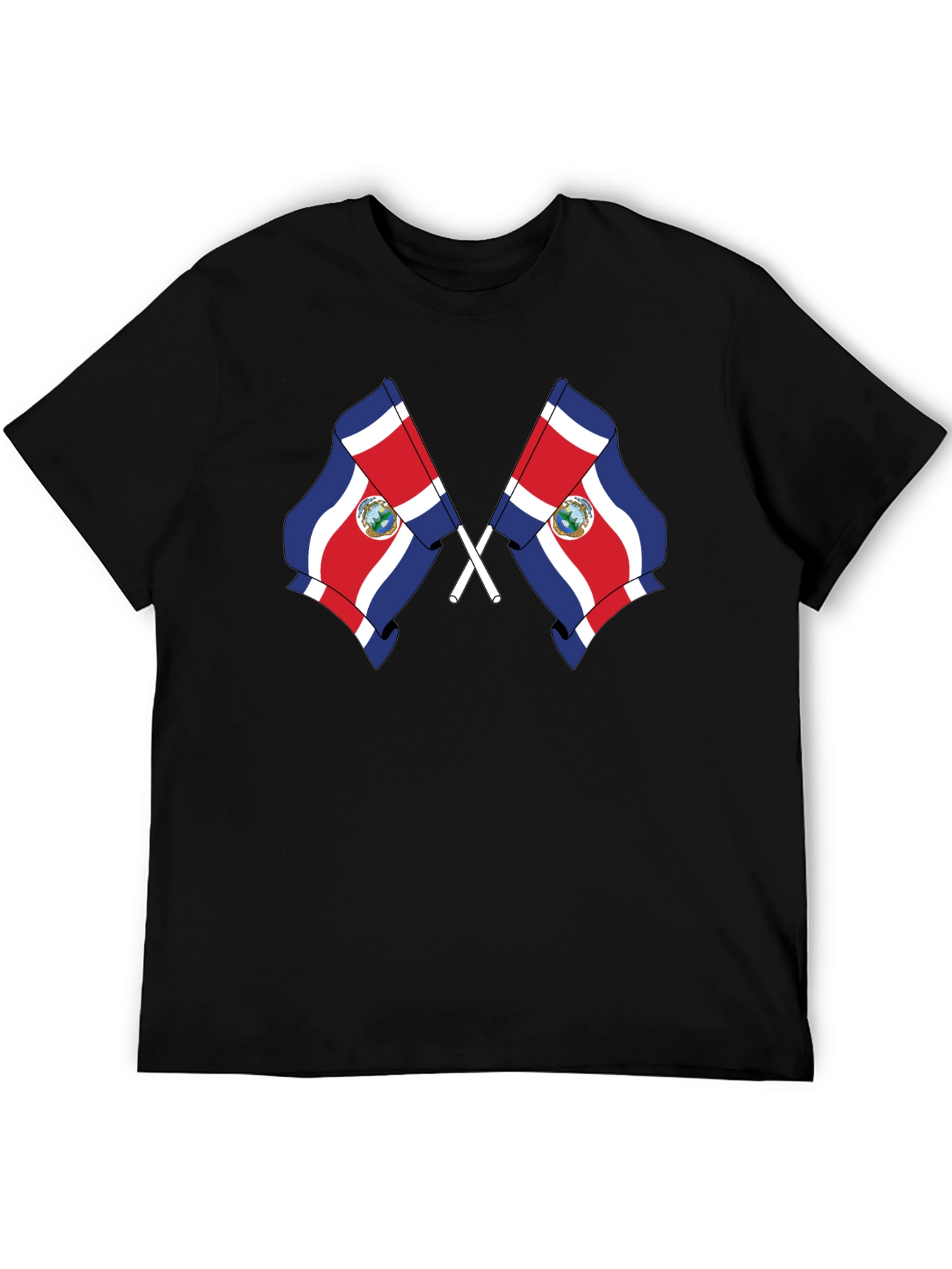 Costa Rica Flag T-Shirt - Pura Vida Style!