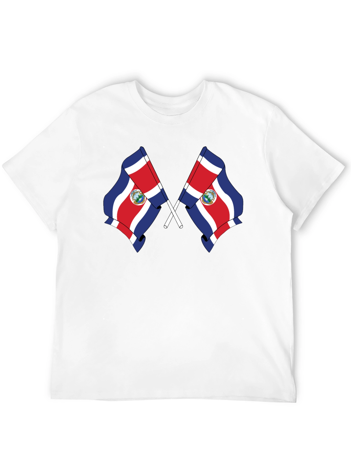 Costa Rica Flag T-Shirt - Pura Vida Style!