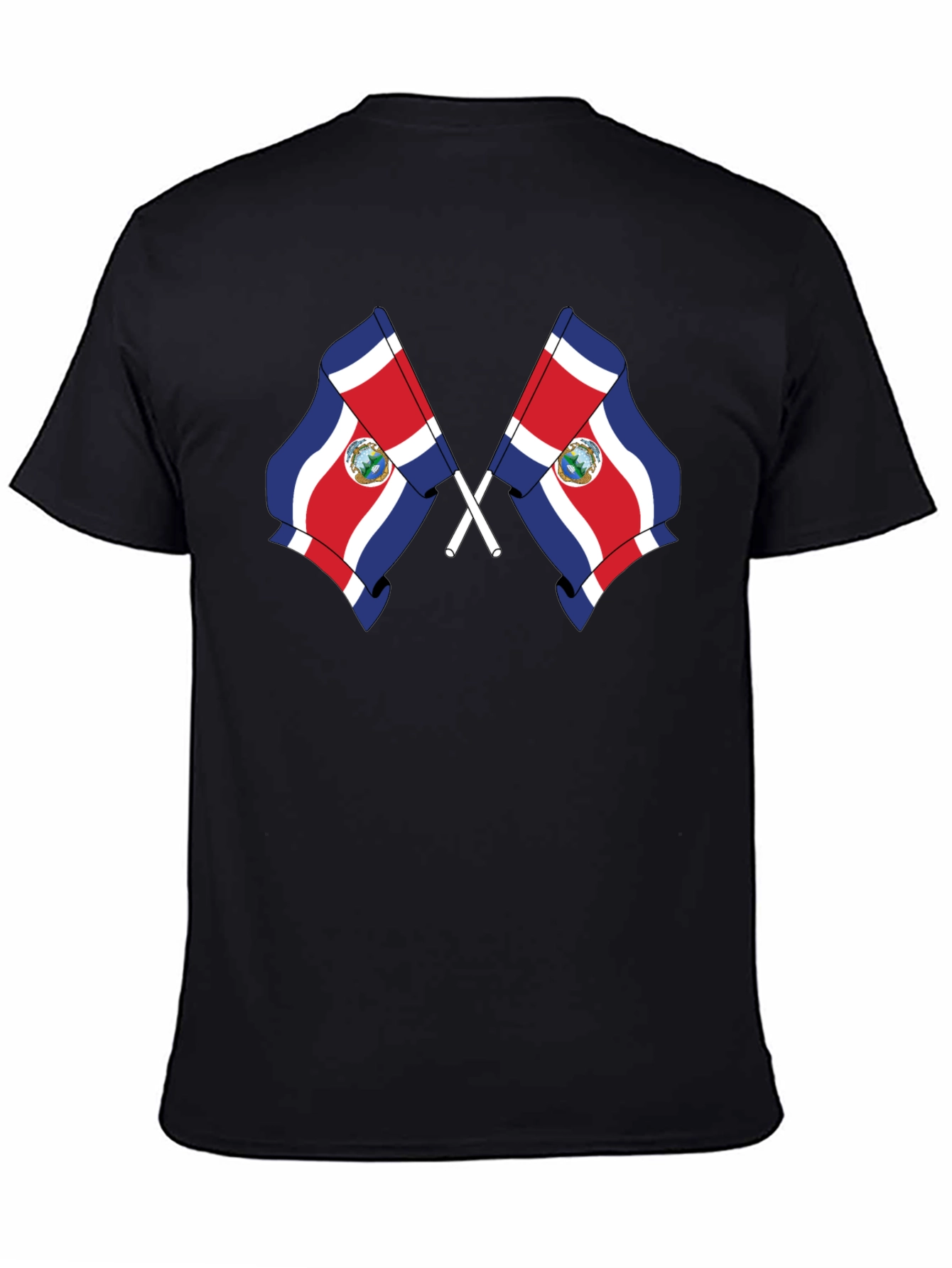 Costa Rica Flag T-Shirt - Pura Vida Style!