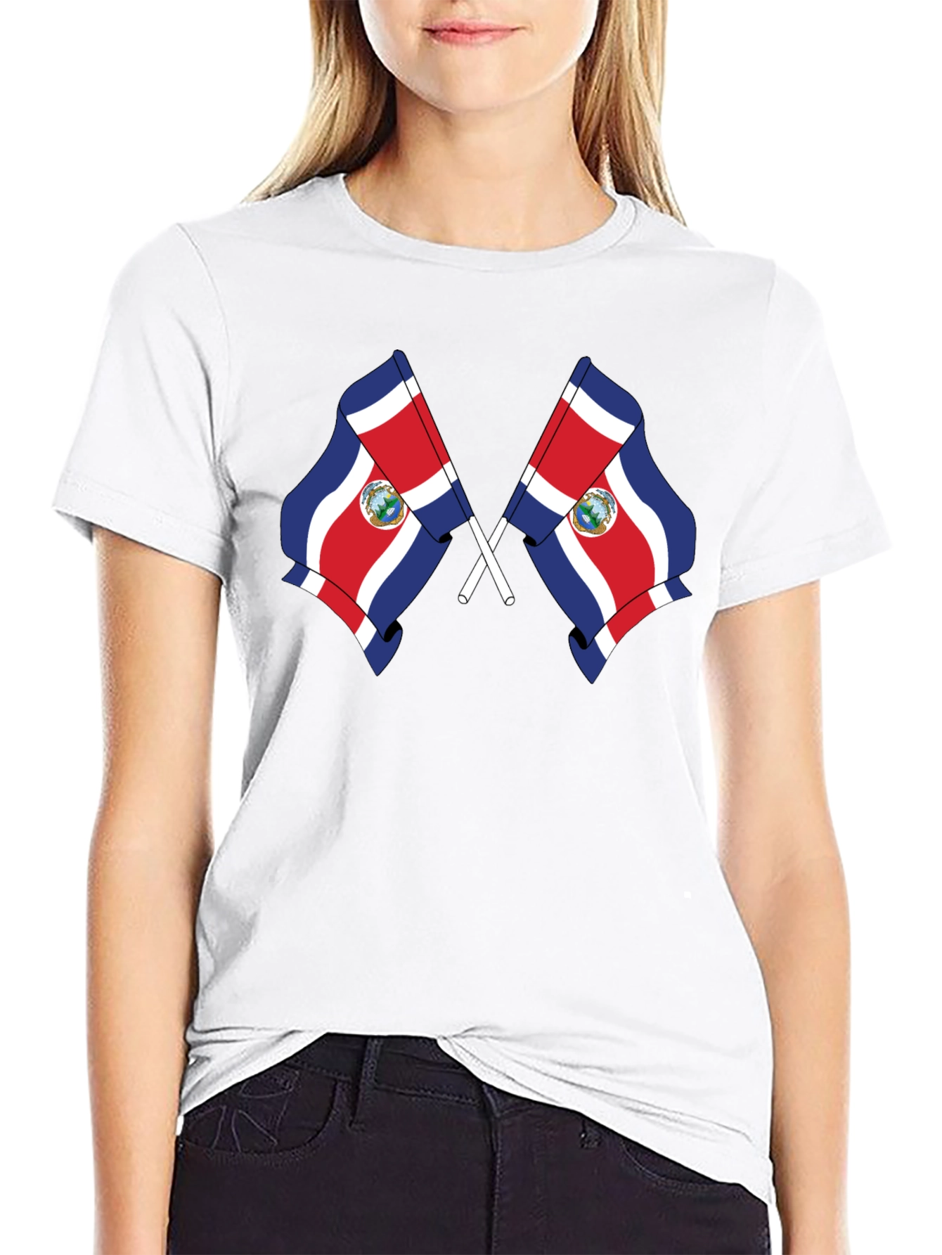 Costa Rica Flag T-Shirt - Pura Vida Style!