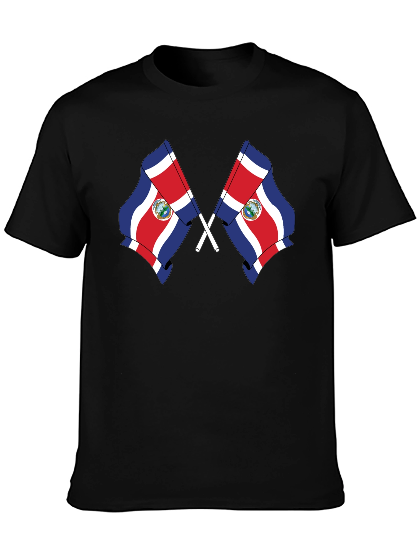 Costa Rica Flag T-Shirt - Pura Vida Style!