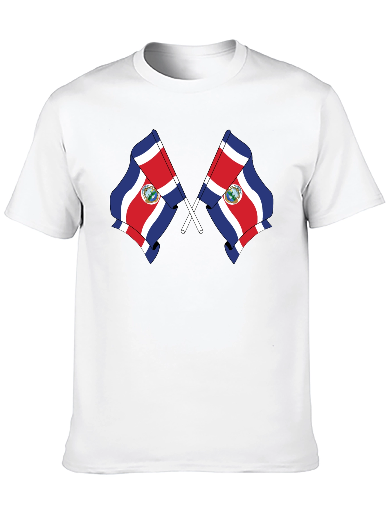 Costa Rica Flag T-Shirt - Pura Vida Style!