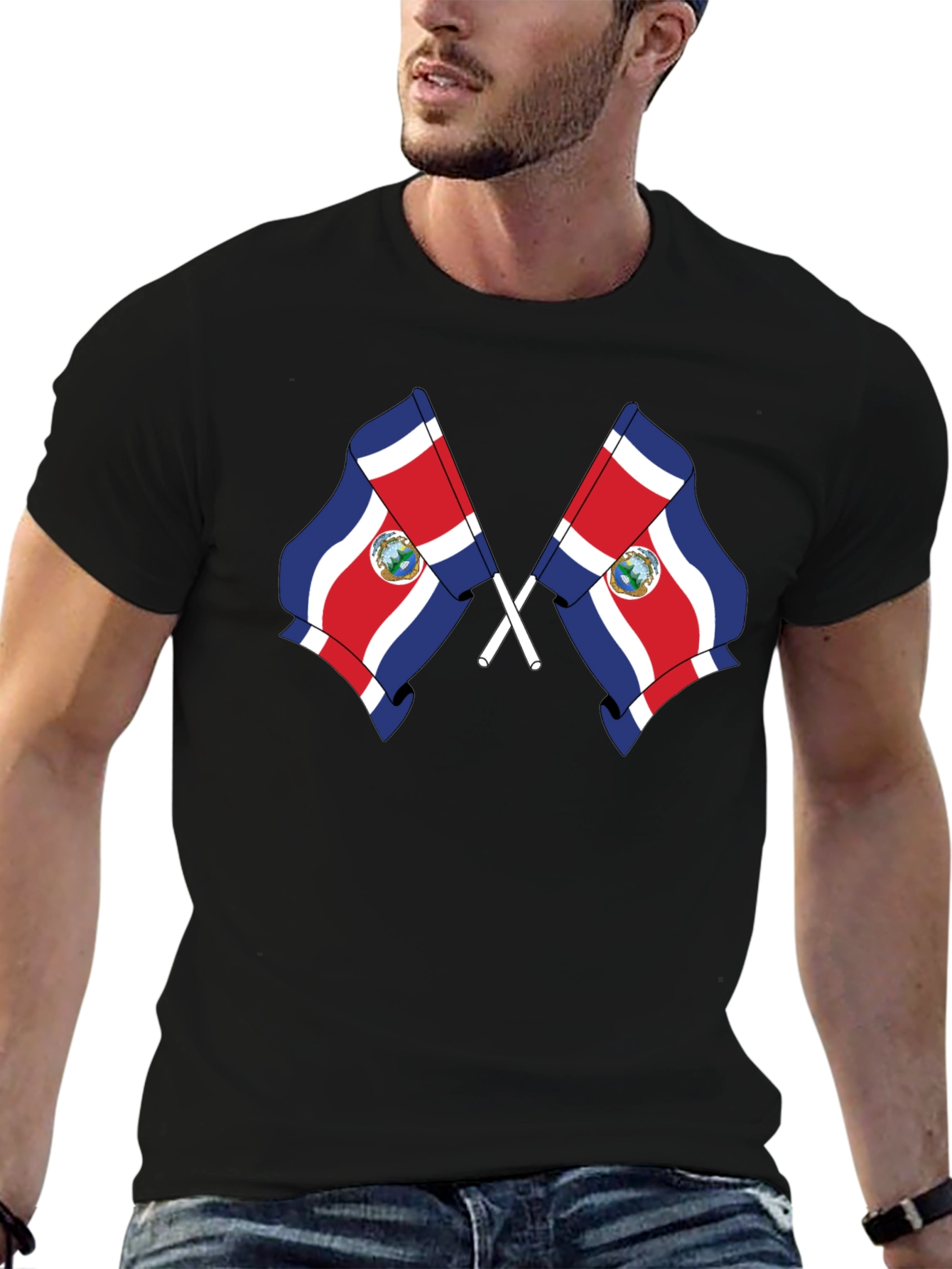 Costa Rica Flag T-Shirt - Pura Vida Style!