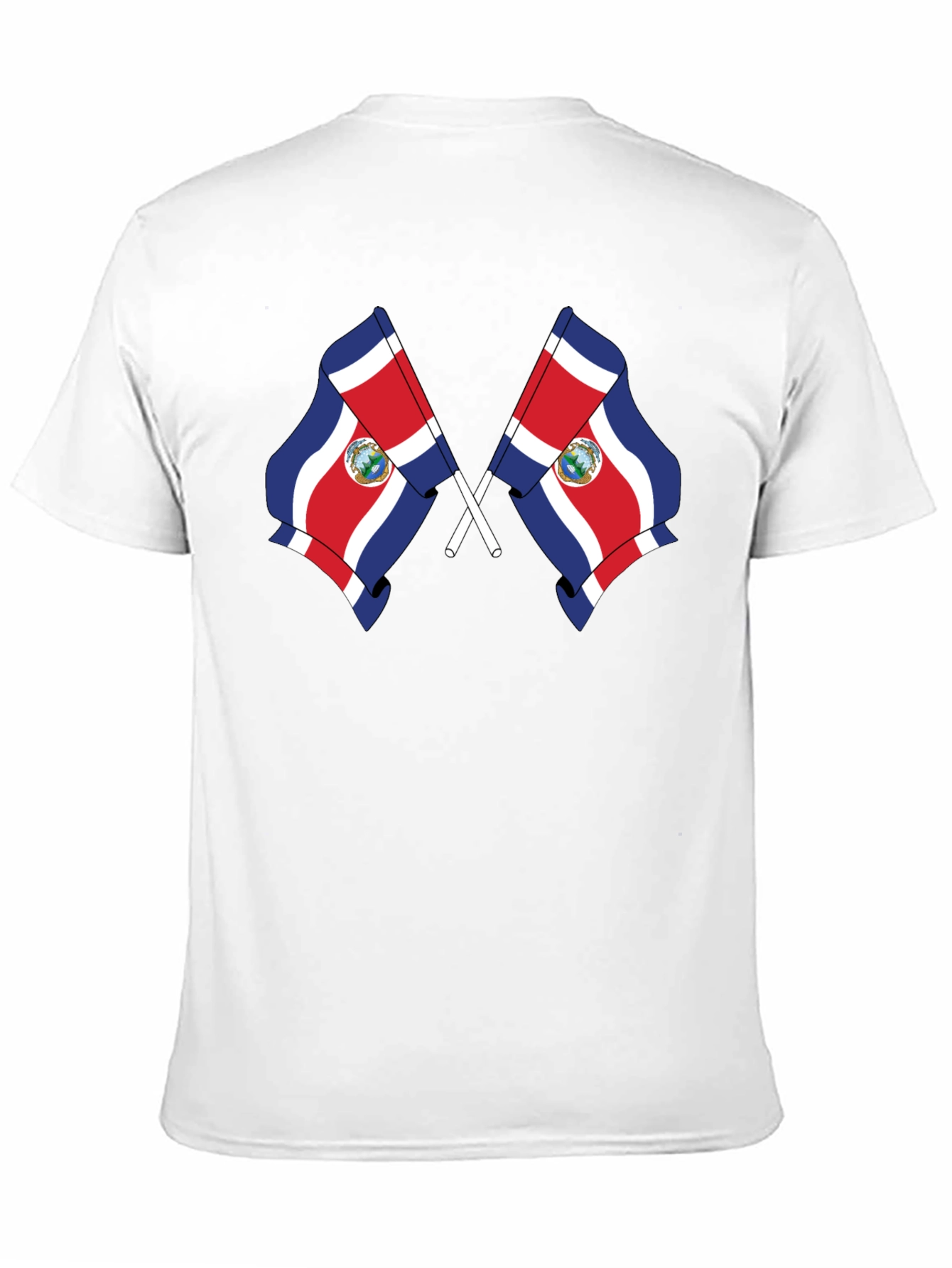 Costa Rica Flag T-Shirt - Pura Vida Style!