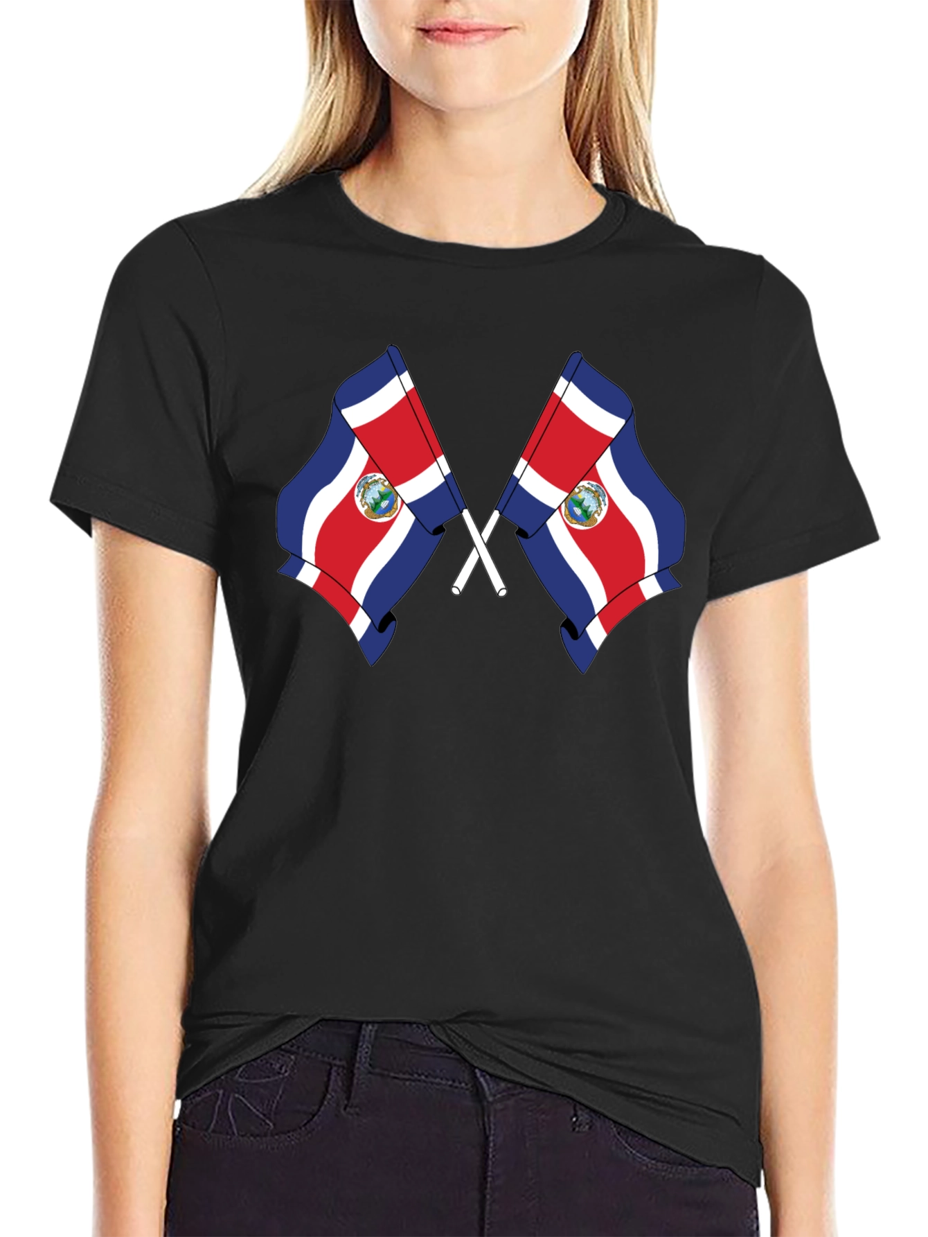 Costa Rica Flag T-Shirt - Pura Vida Style!