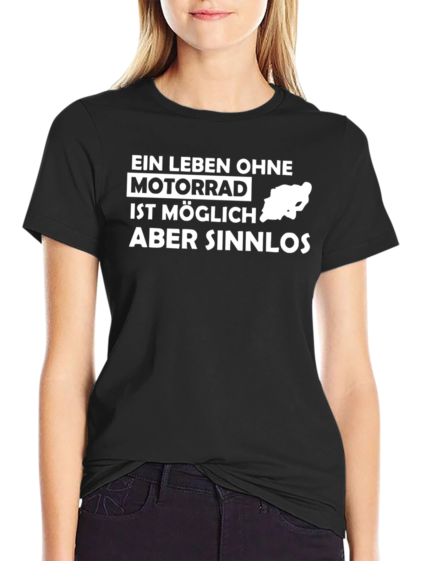 Motorcycle Life T-Shirt - German Slogan