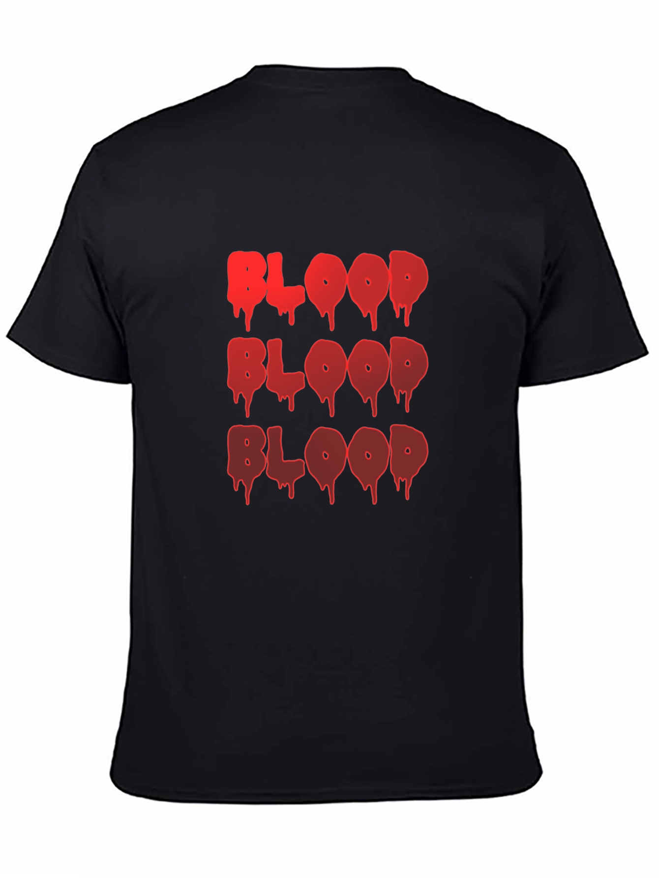 Bloody Good T-Shirt - Red Drip Font on Black