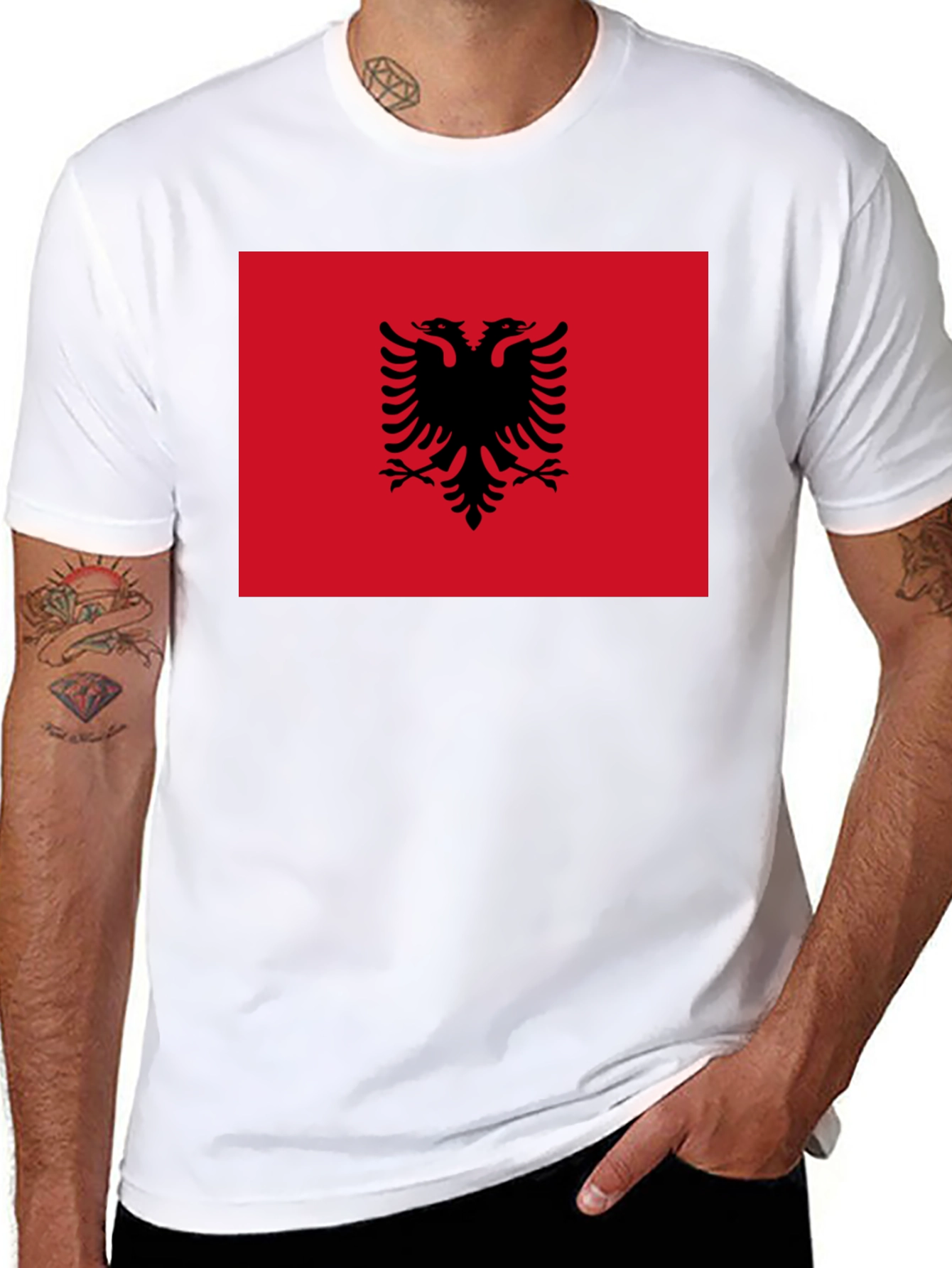 Albanian Flag T-Shirt: Show Your Pride