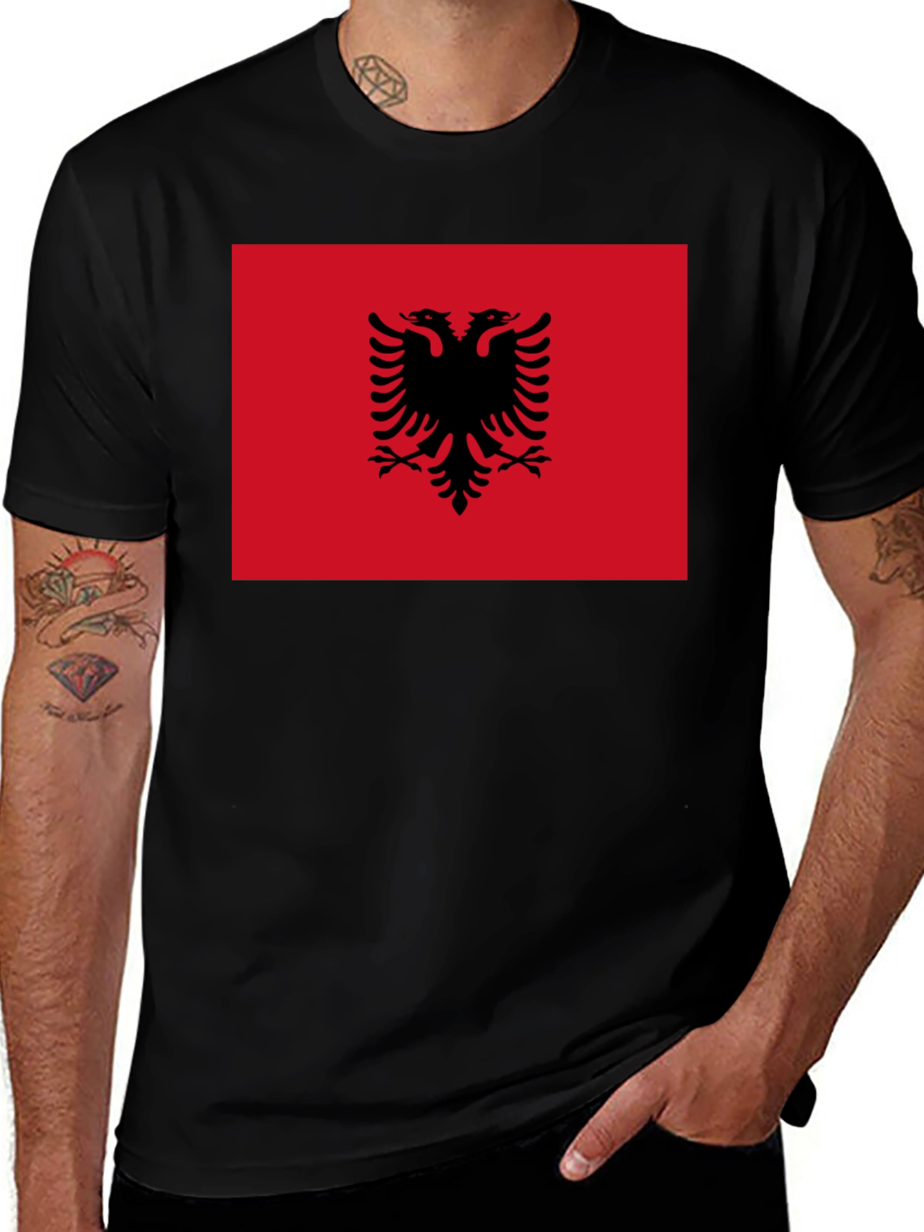 Albanian Flag T-Shirt: Show Your Pride