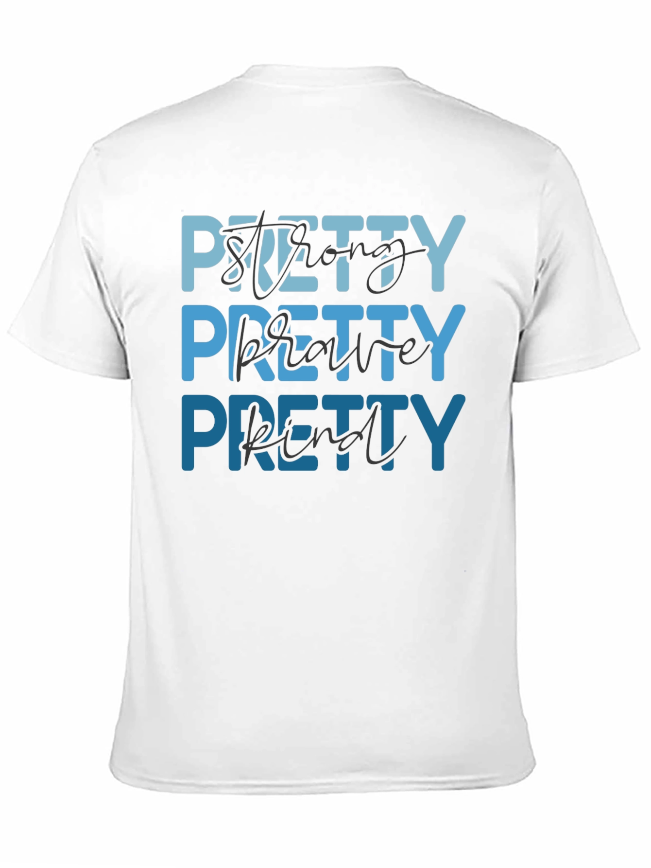 Pretty Strong Brave Kind Graphic Tee