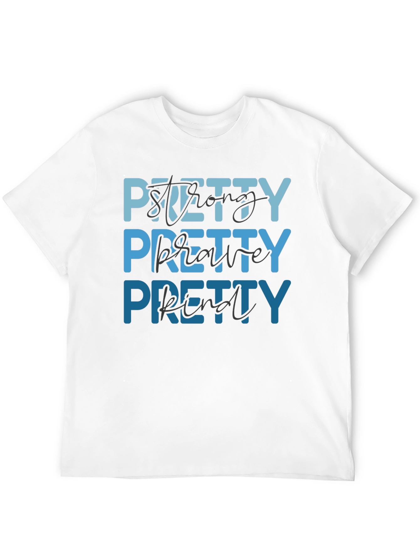 Pretty Strong Brave Kind Graphic Tee