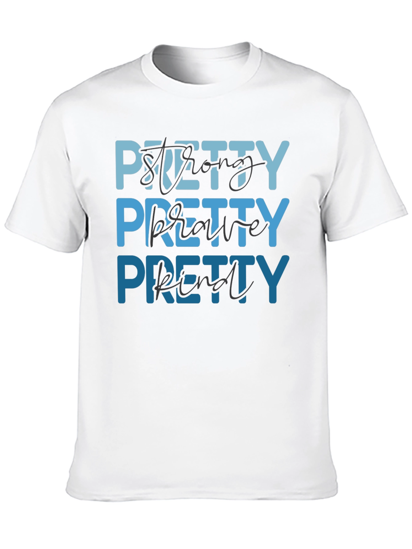 Pretty Strong Brave Kind Graphic Tee