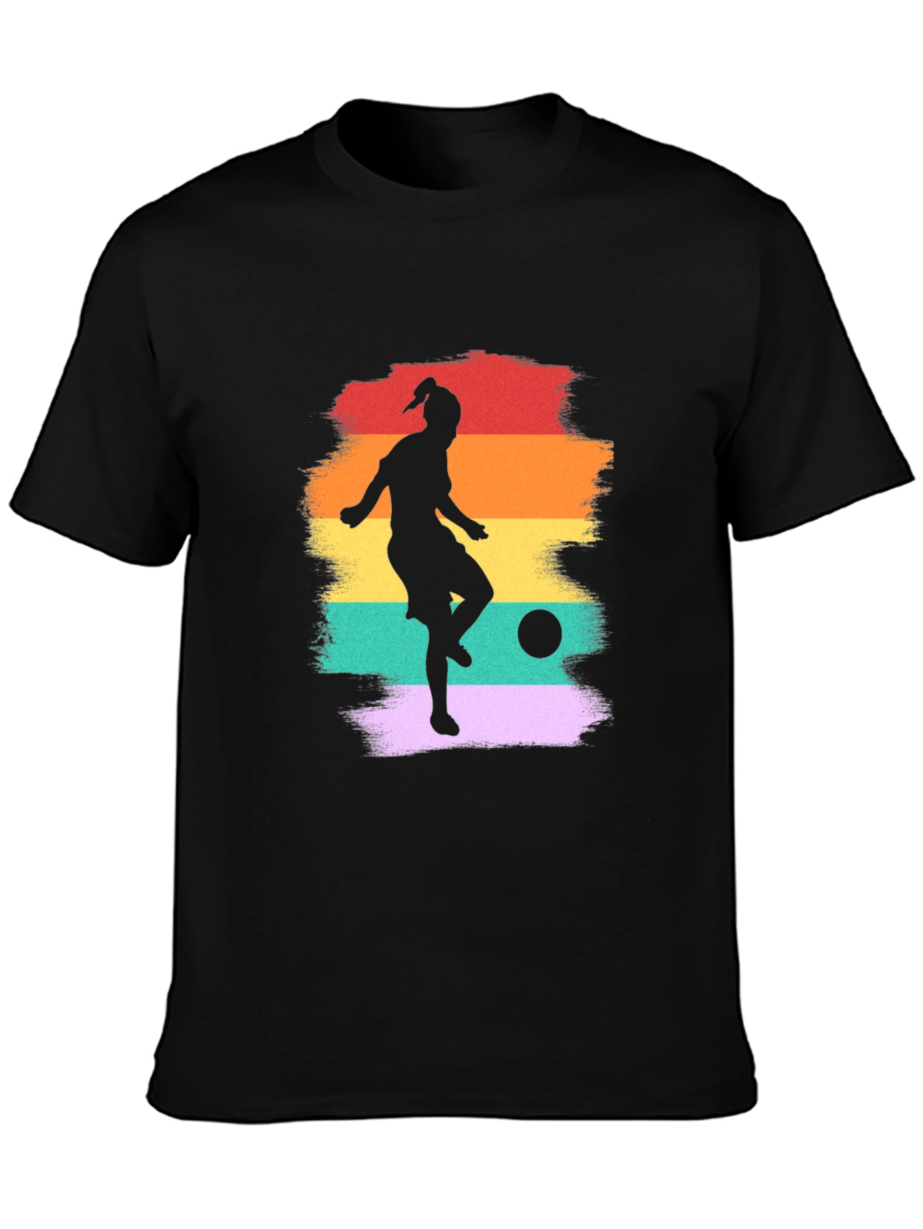 Retro Soccer Player T-Shirt