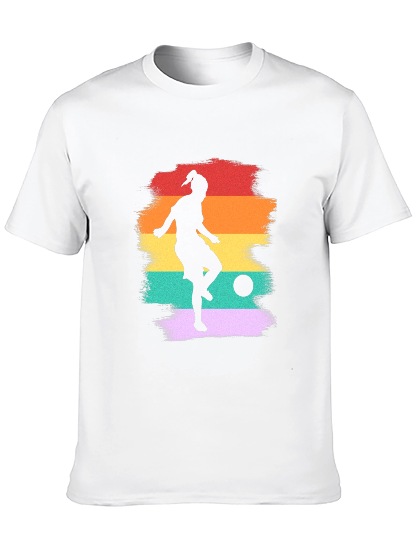 Retro Soccer Player T-Shirt