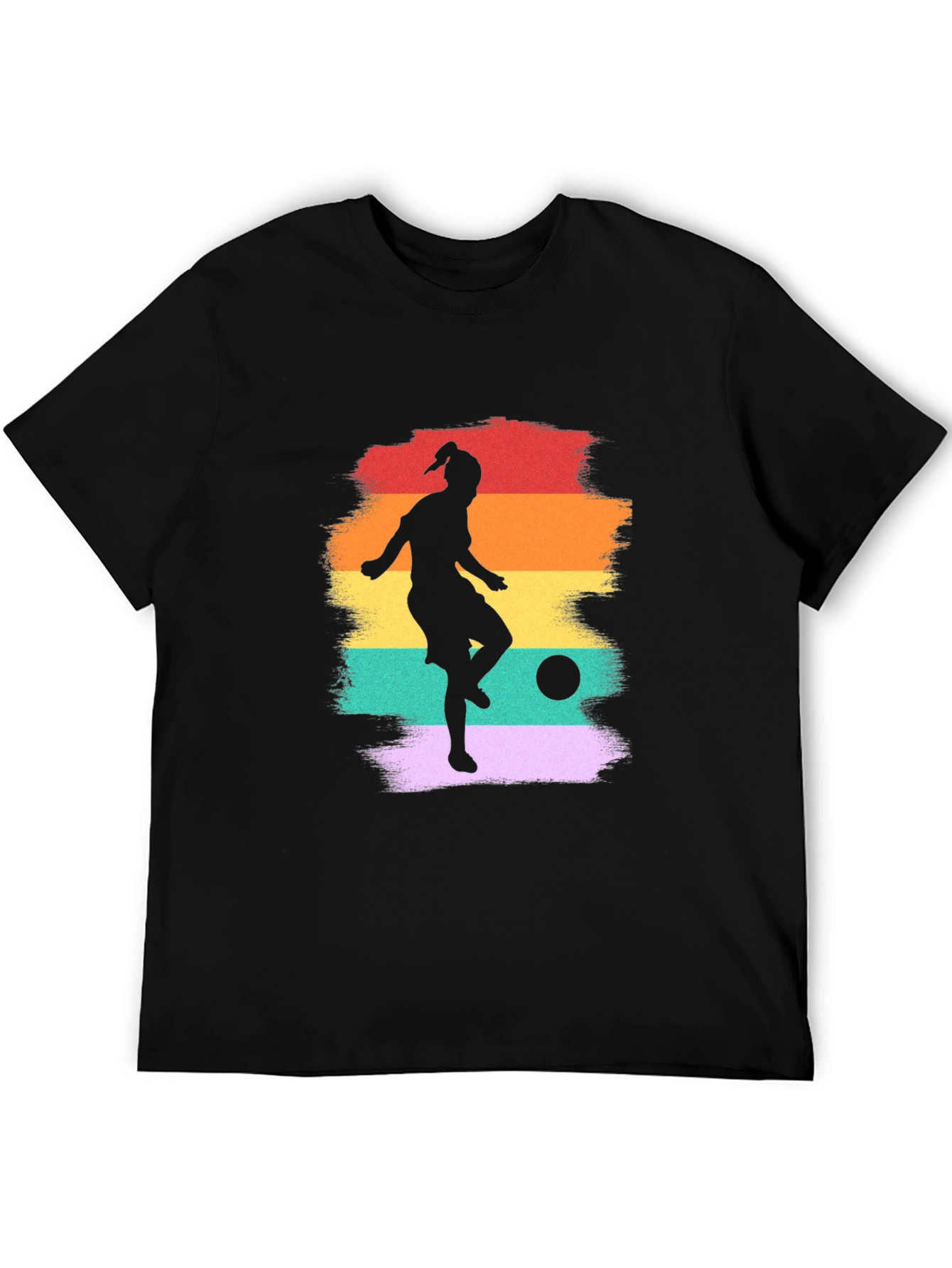 Retro Soccer Player T-Shirt