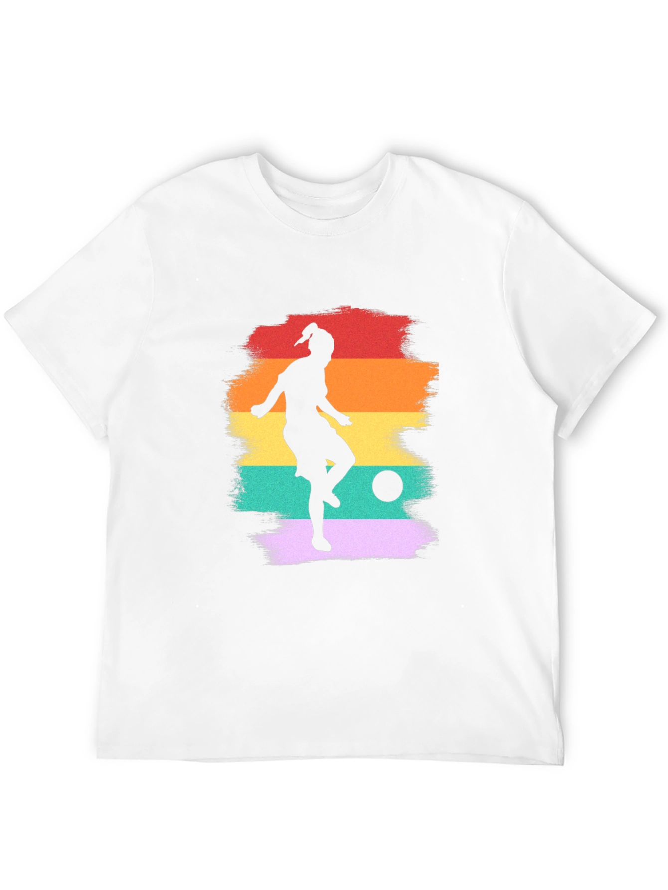 Retro Soccer Player T-Shirt