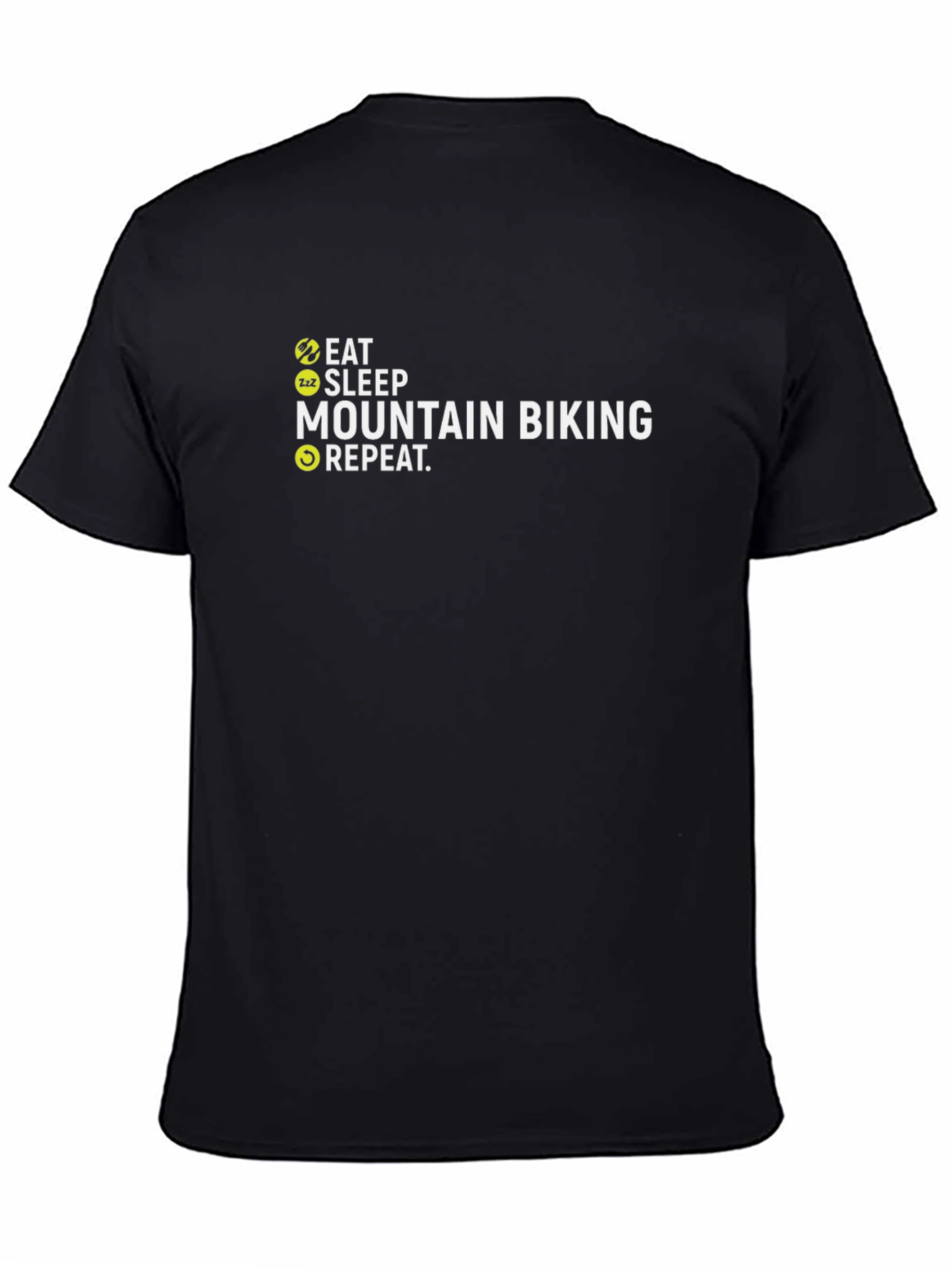 Eat Sleep Mountain Biking Repeat Tee
