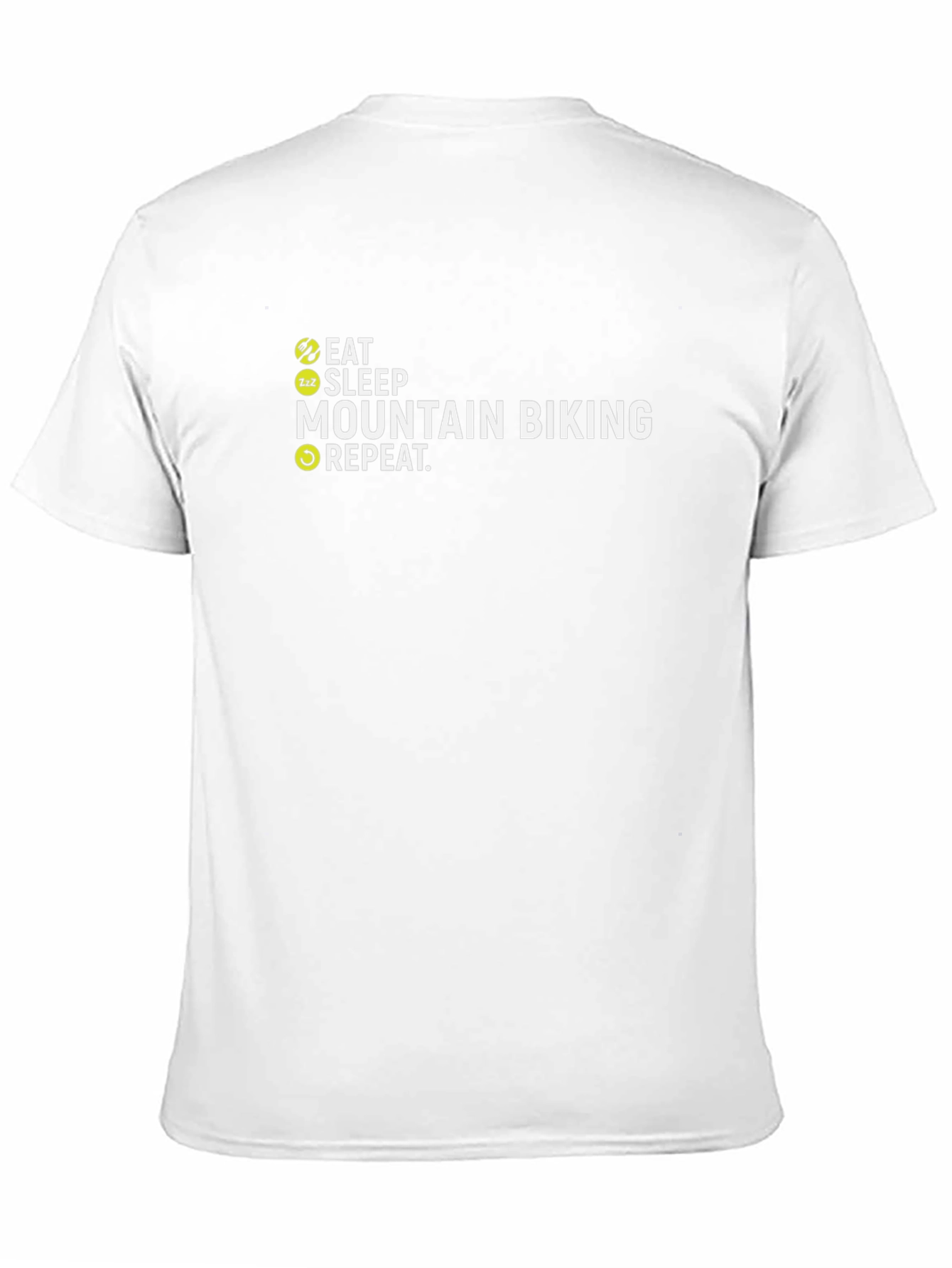 Eat Sleep Mountain Biking Repeat Tee