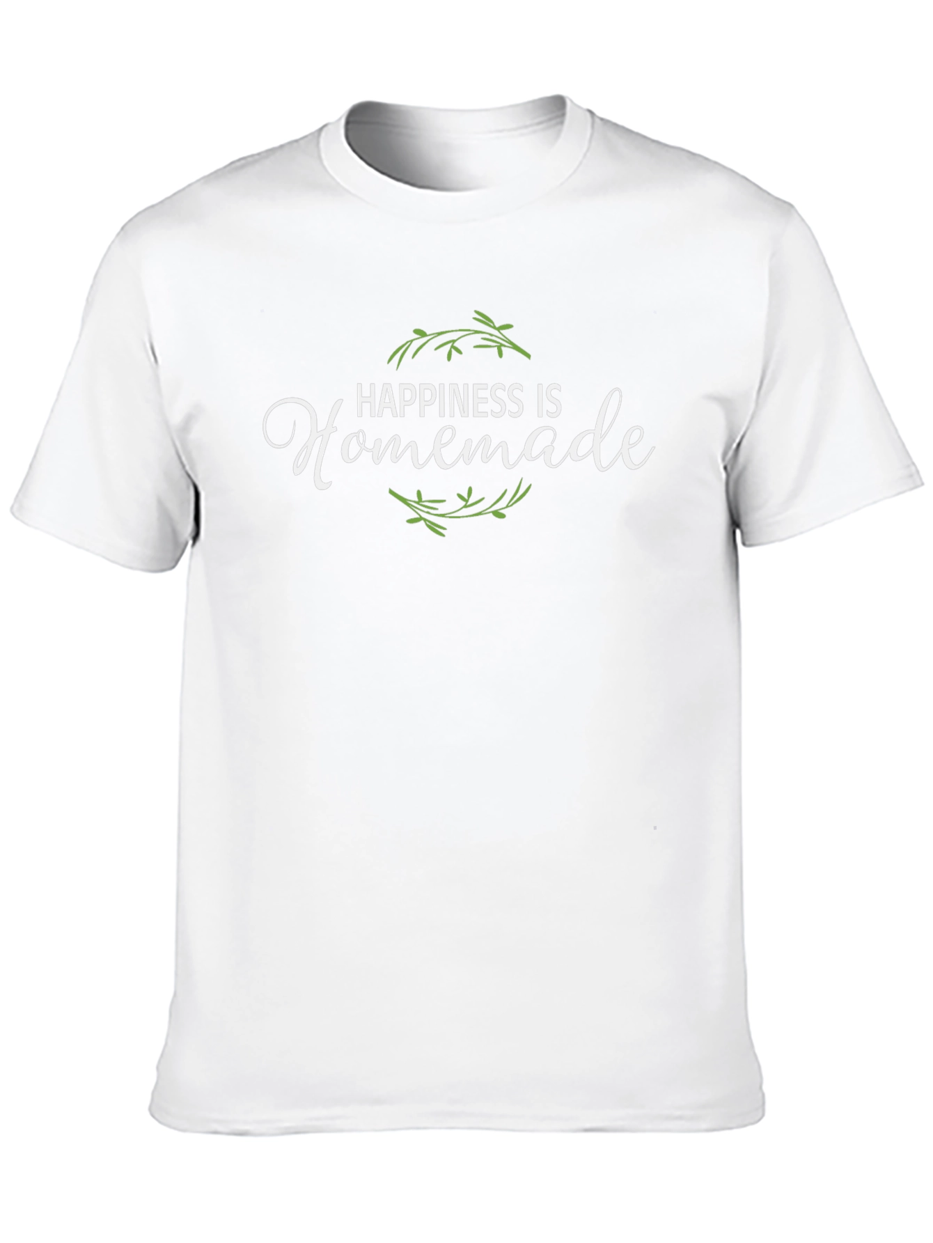 Happiness is Homemade Graphic Tee - Black